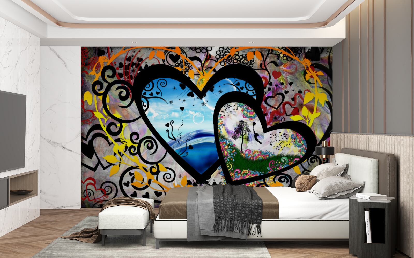 Fototapeta dve temné duše