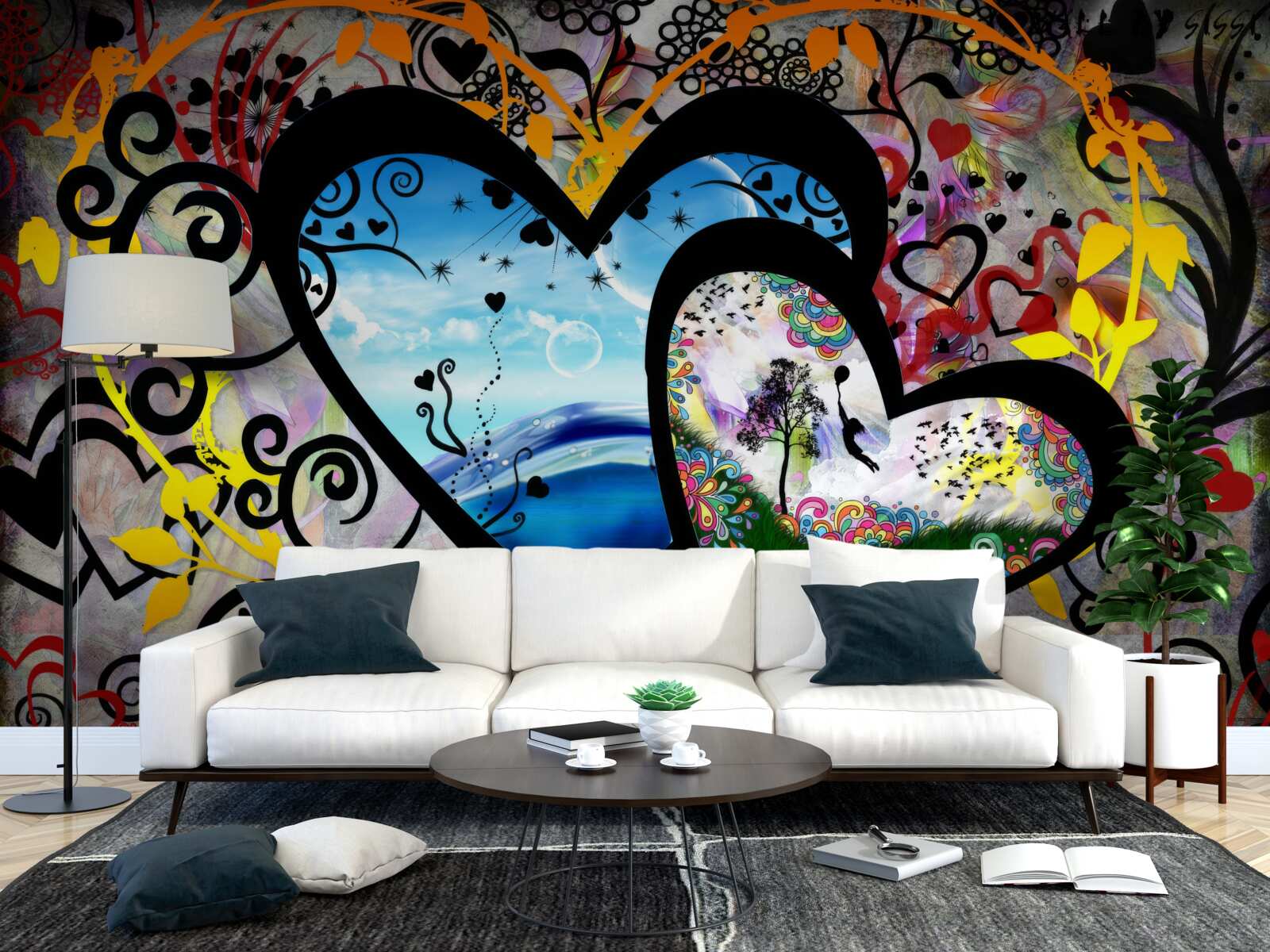 Fototapeta dve temné duše