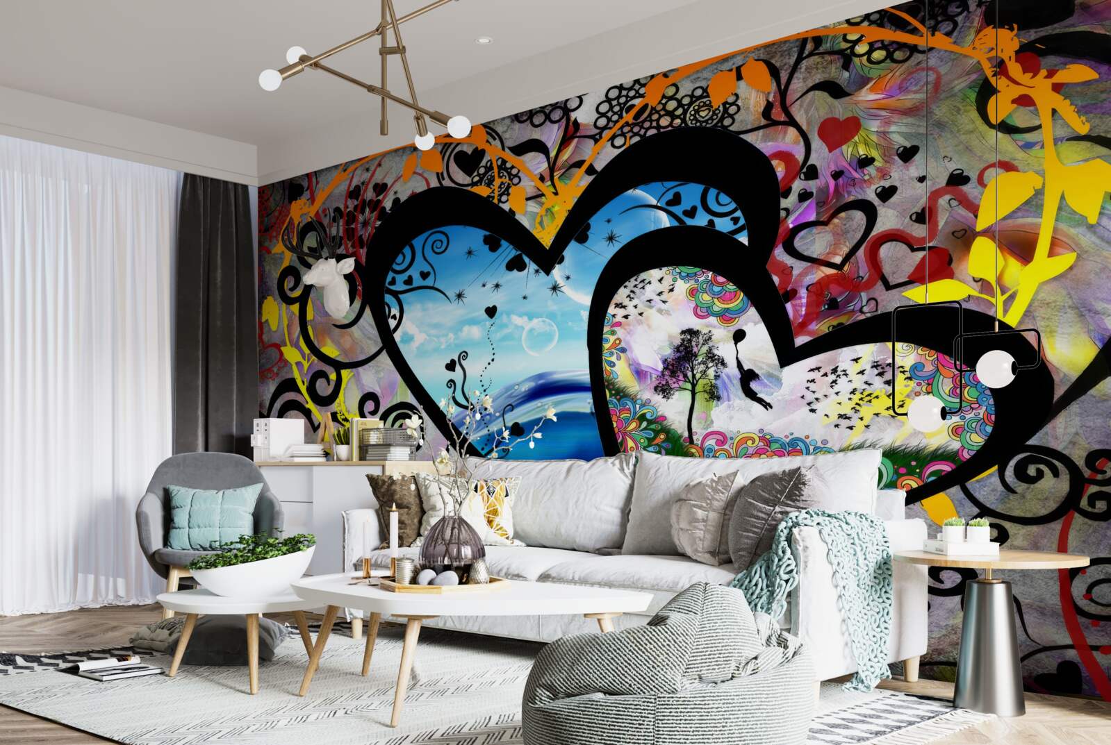 Fototapeta dve temné duše