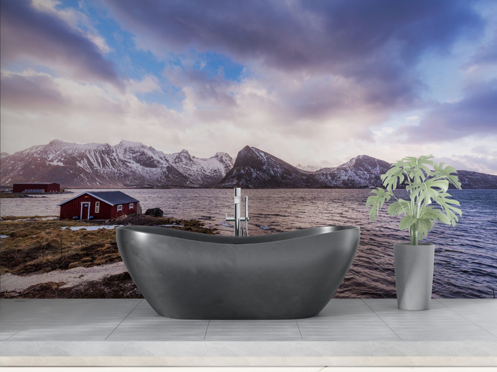 Fototapeta obloha mraky a voda