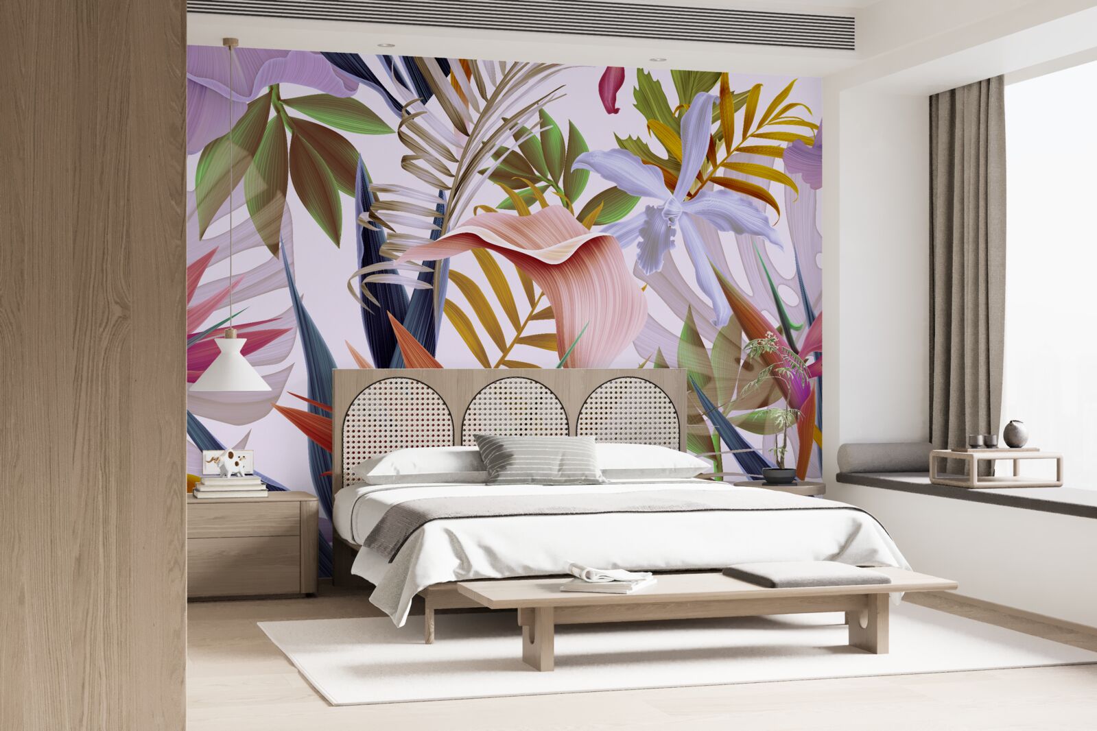 Fototapeta veľké rastliny rôznych farieb