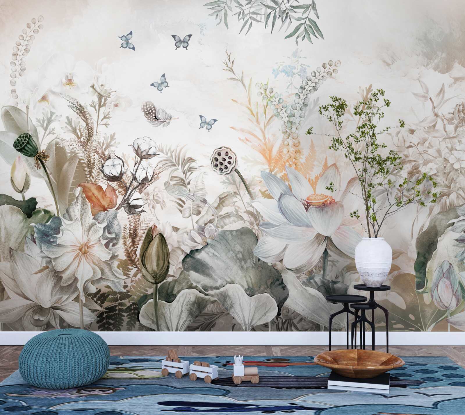 Fototapeta nezvyčajné kvety a rastliny