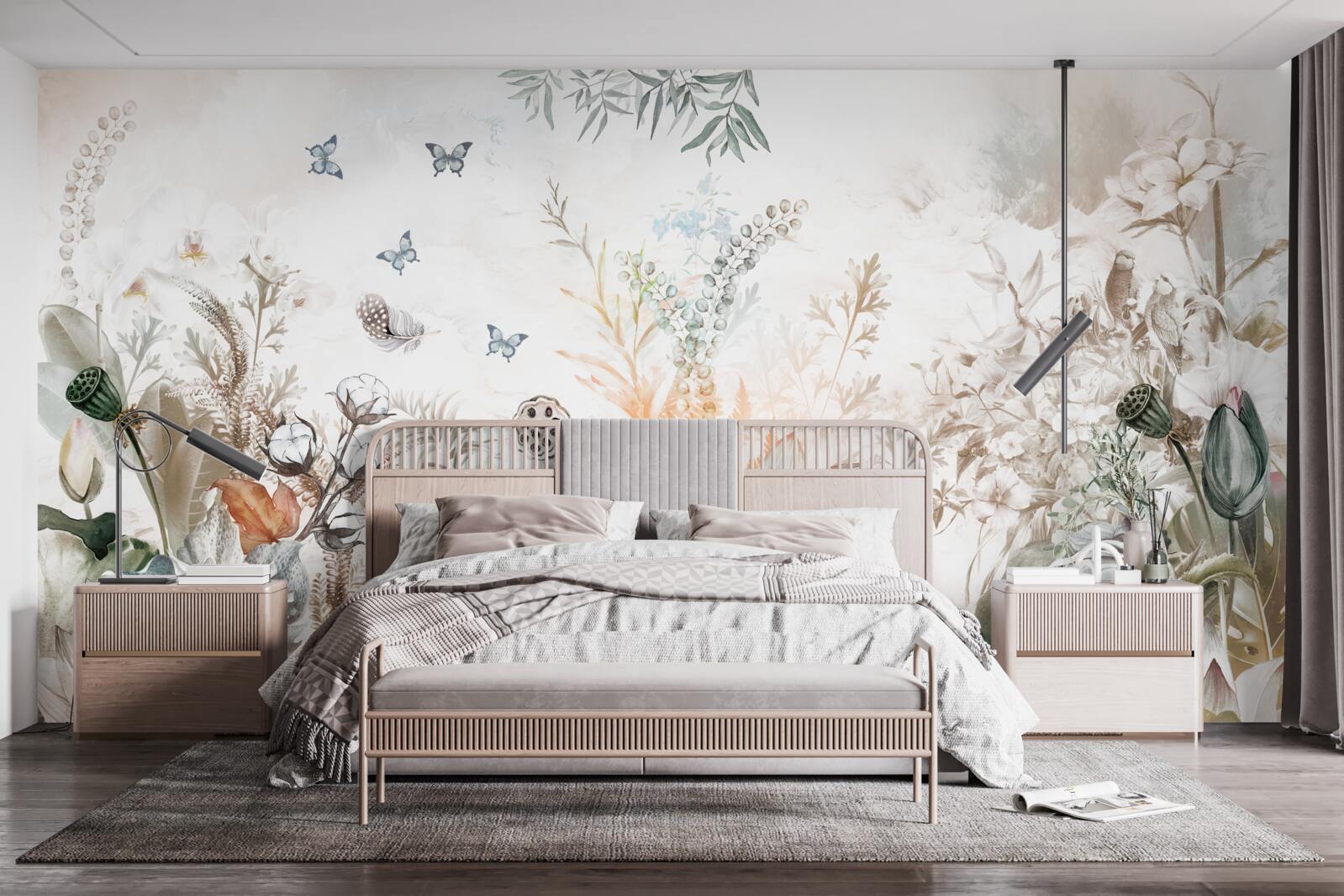 Fototapeta nezvyčajné kvety a rastliny