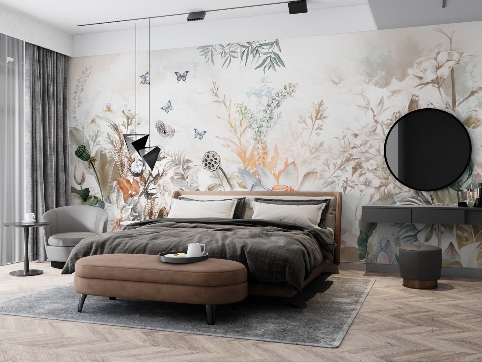 Fototapeta nezvyčajné kvety a rastliny