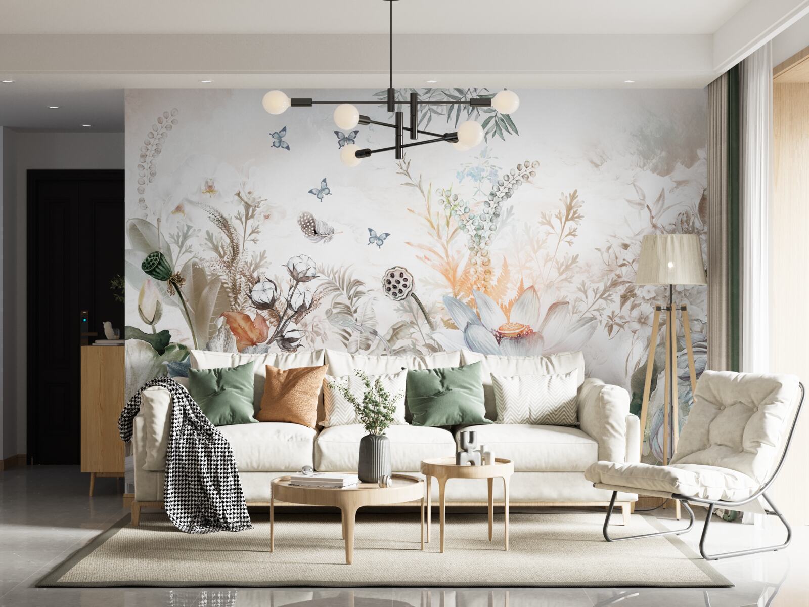 Fototapeta nezvyčajné kvety a rastliny