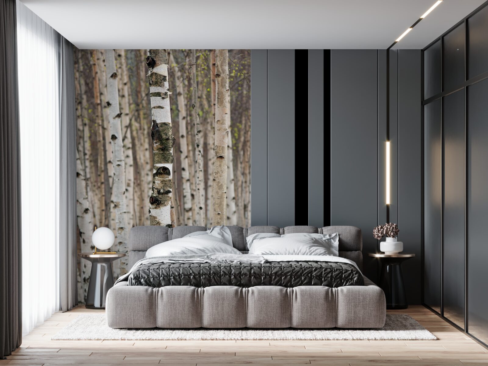 Fototapeta brezy v lese