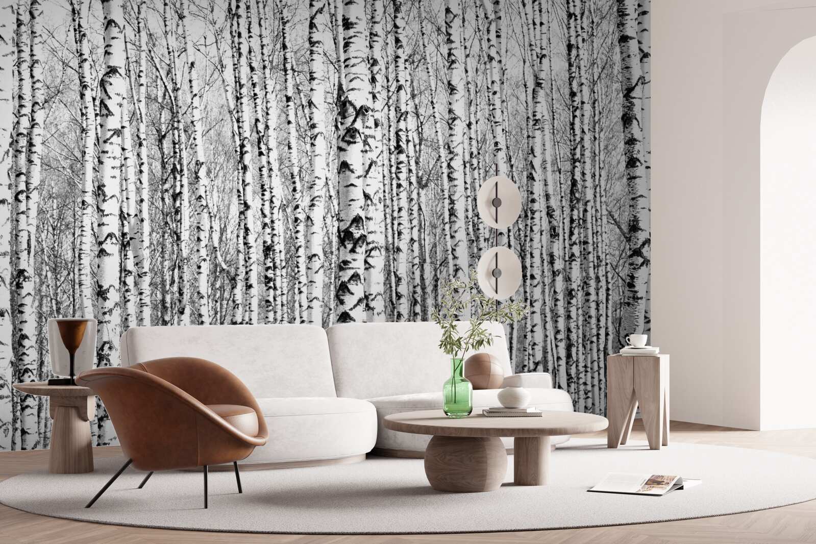 Fototapeta veľa brezy