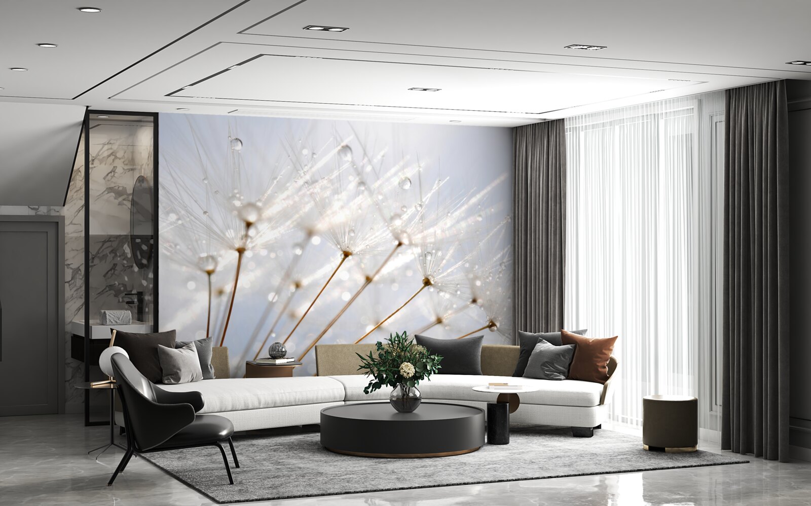 Fototapeta detailná fotografia rastliny