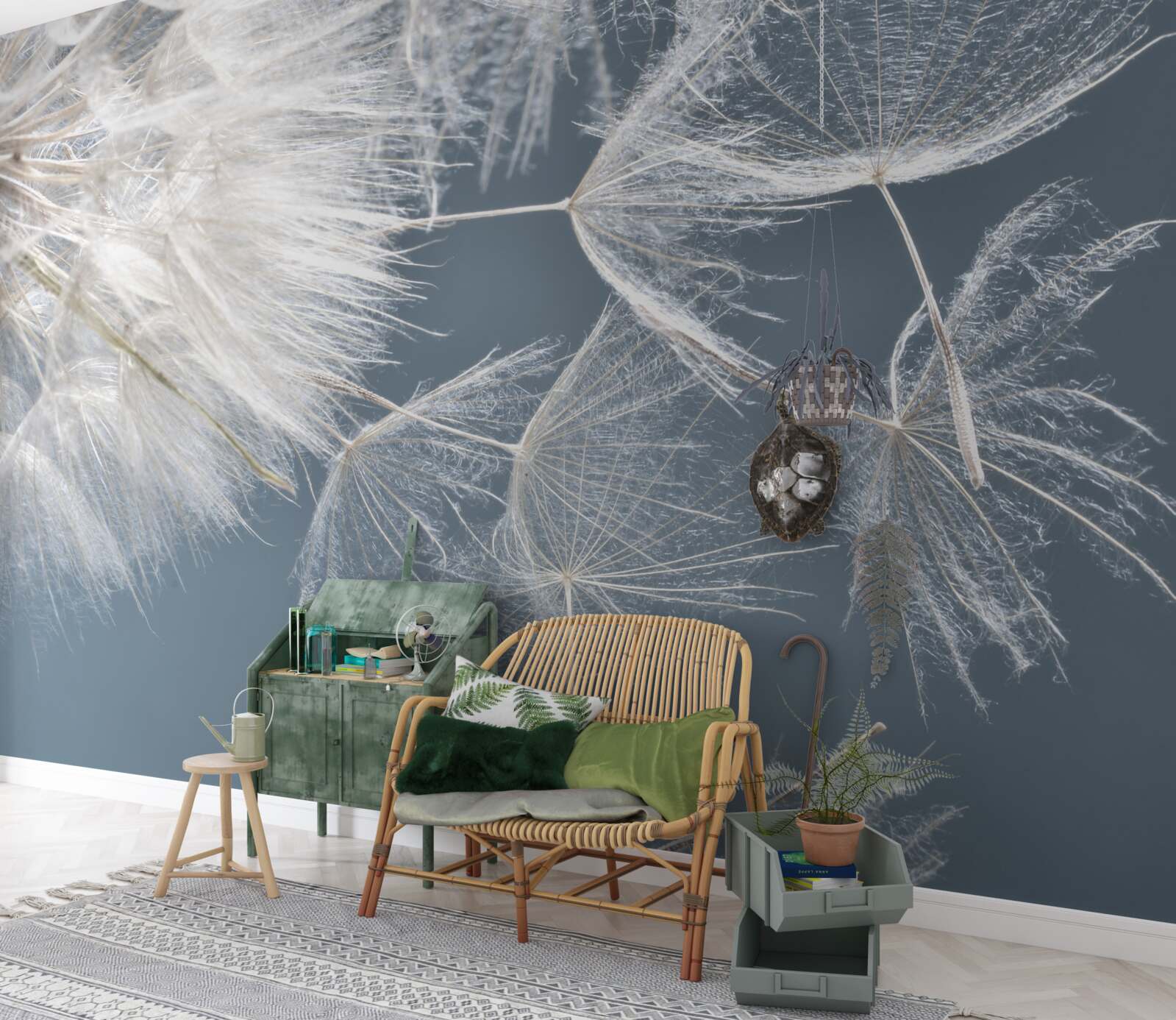 Fototapeta makro fotografia púpavy