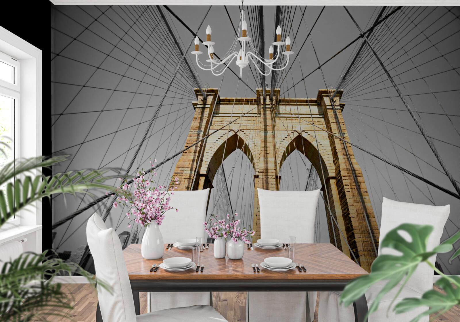 Fototapeta fascinujúci pohľad na most