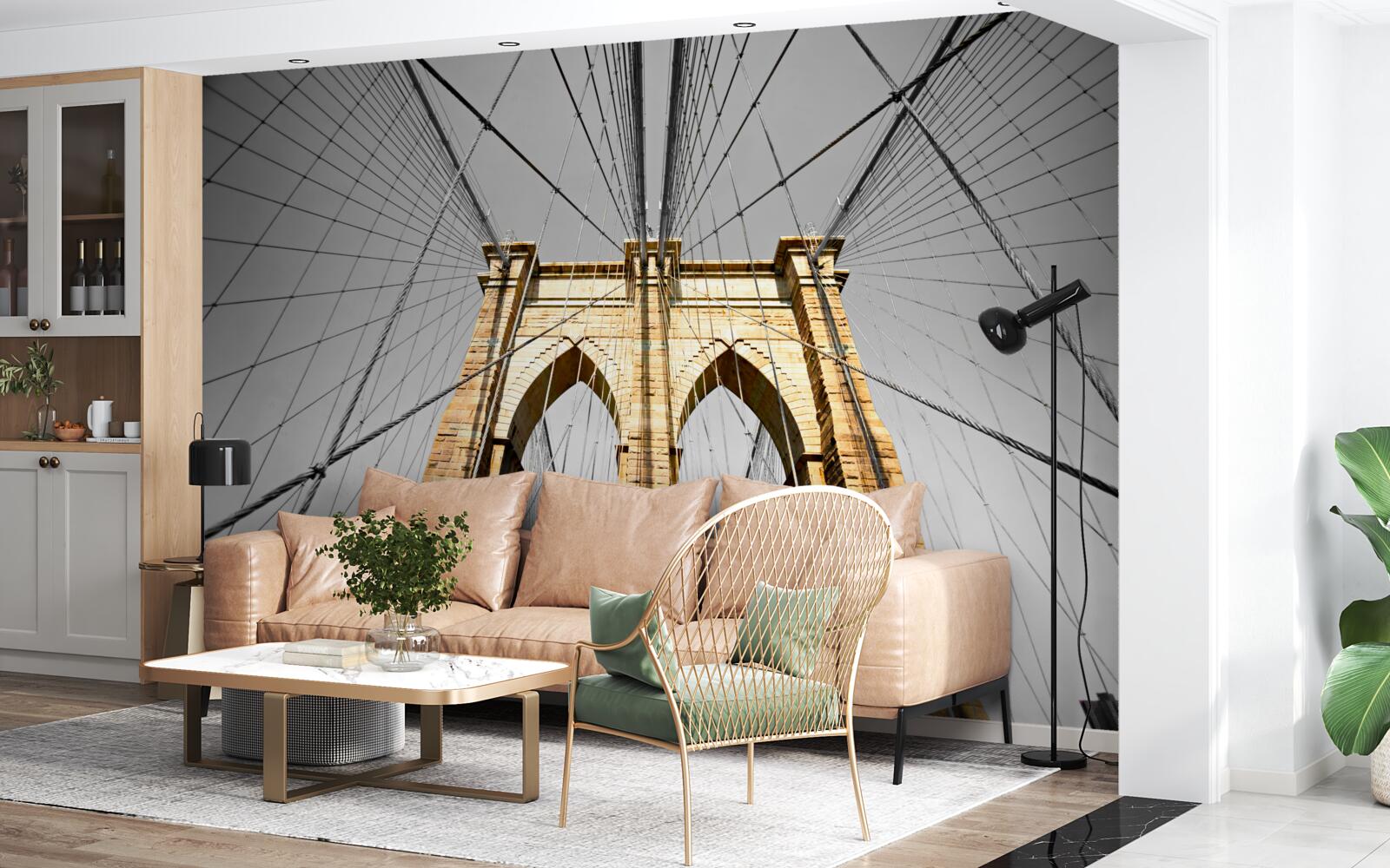 Fototapeta fascinujúci pohľad na most