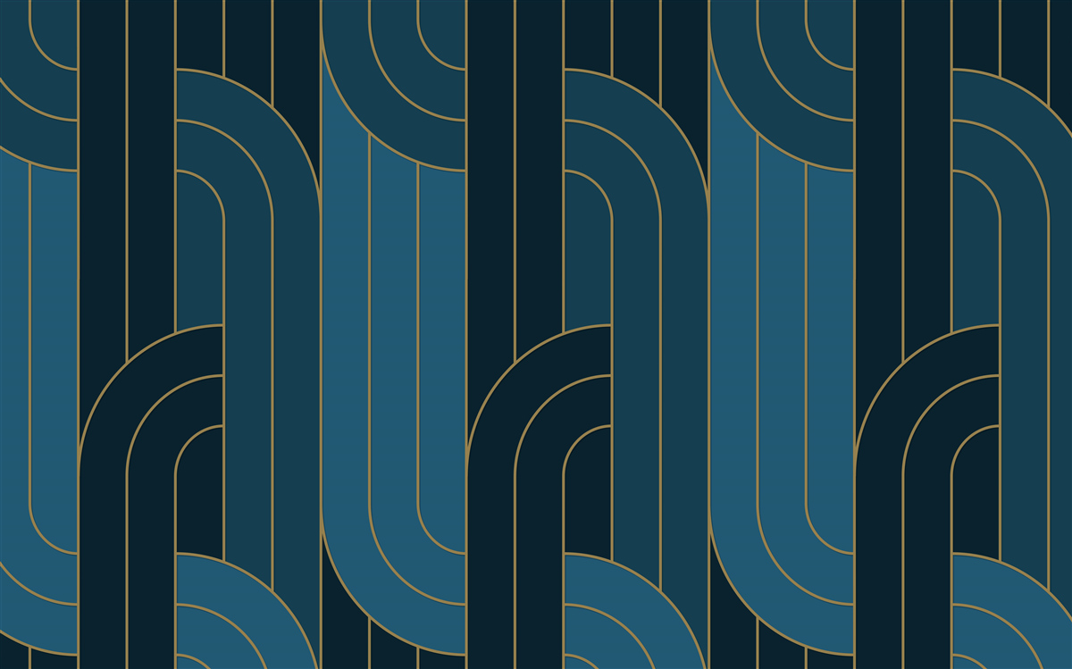 Fototapeta línie sýtomodrej farby, ktoré sú navzájom spojené