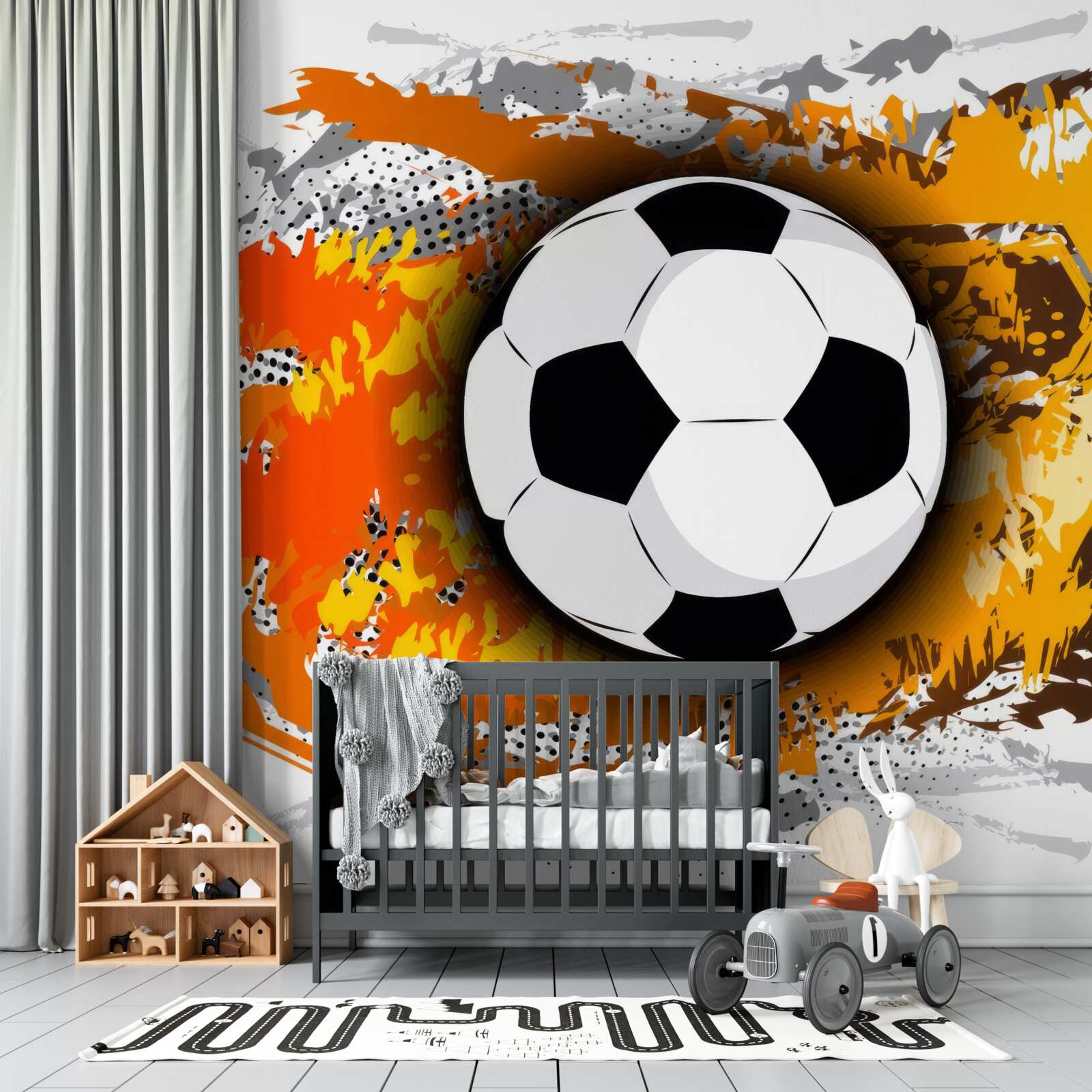 Fototapeta veľká futbalová lopta