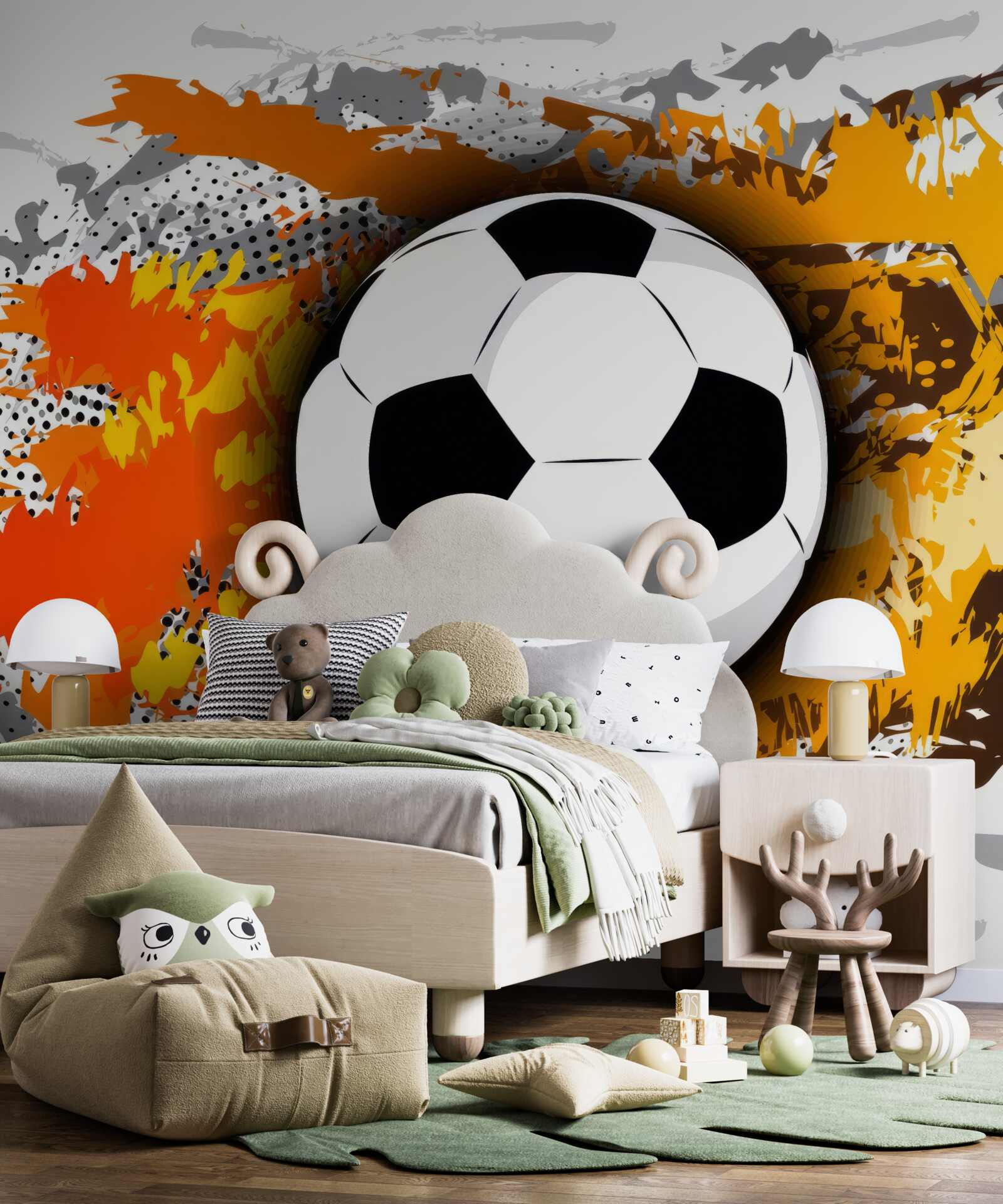 Fototapeta veľká futbalová lopta