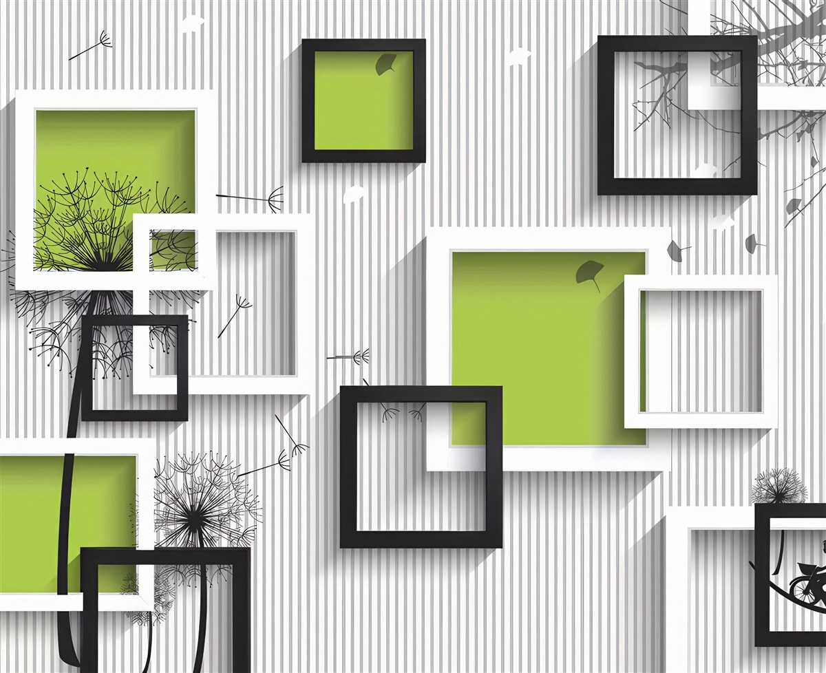 Fototapeta rámy sú čiernobiele