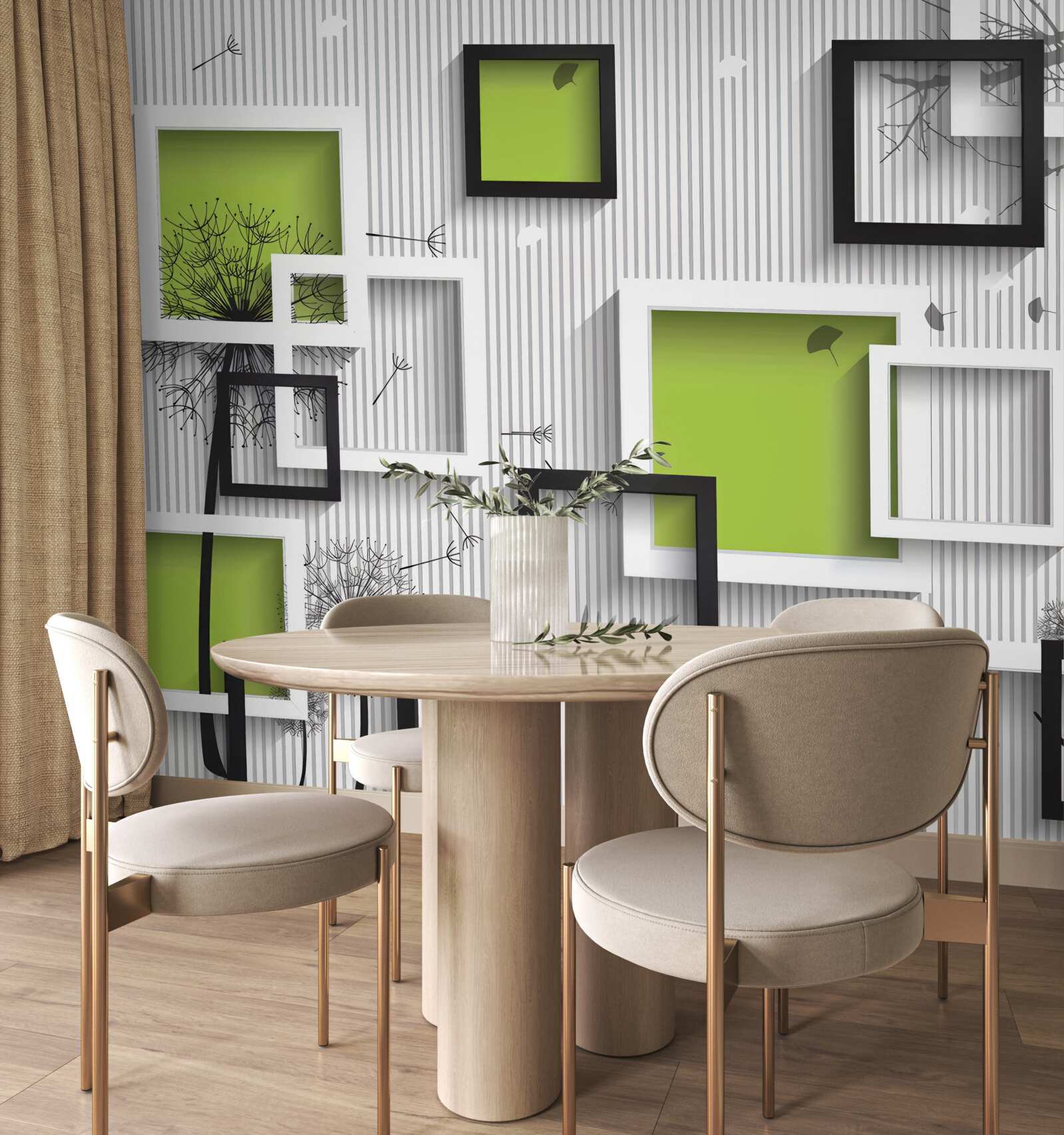 Fototapeta rámy sú čiernobiele