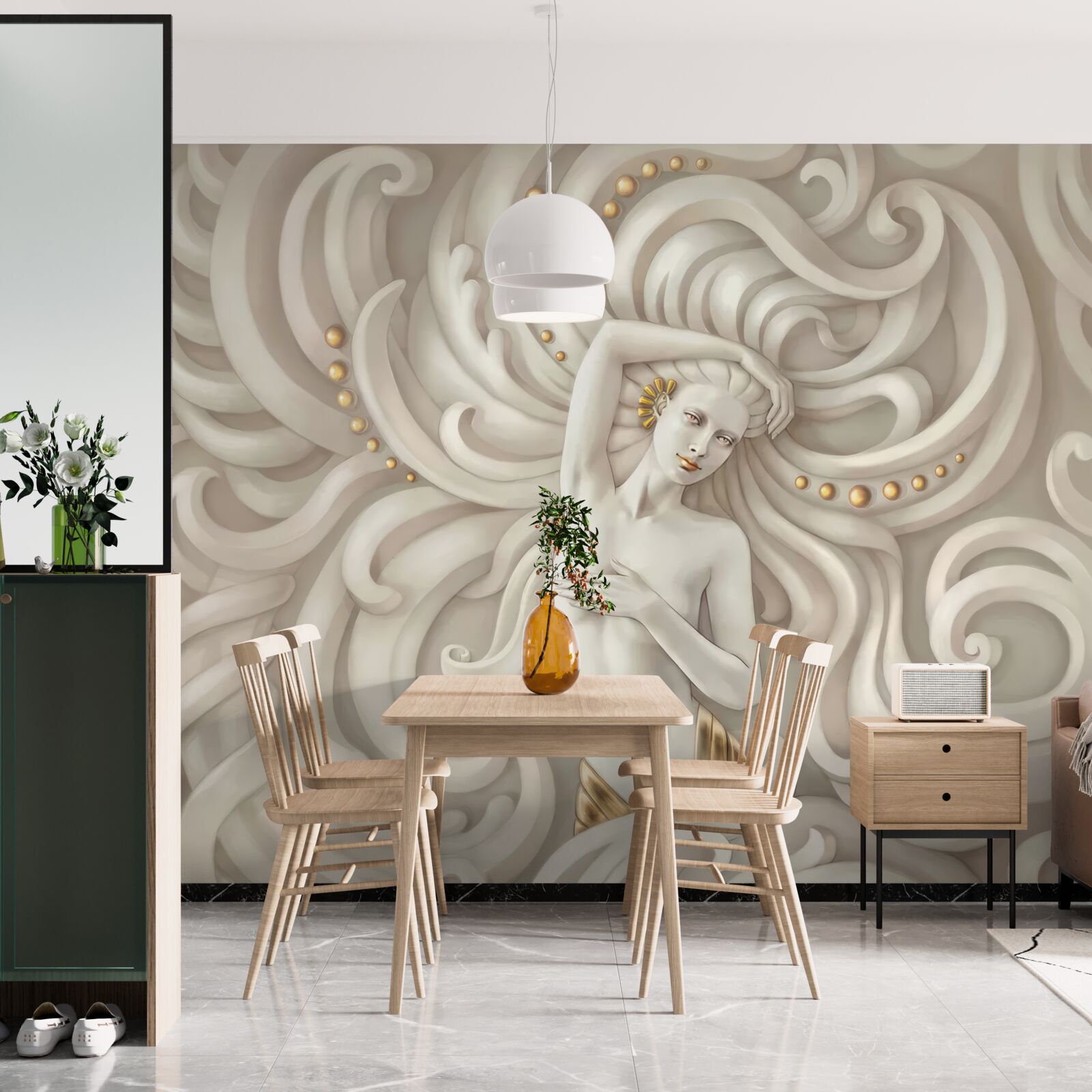 Fototapeta nahé dievča so svetlou pokožkou