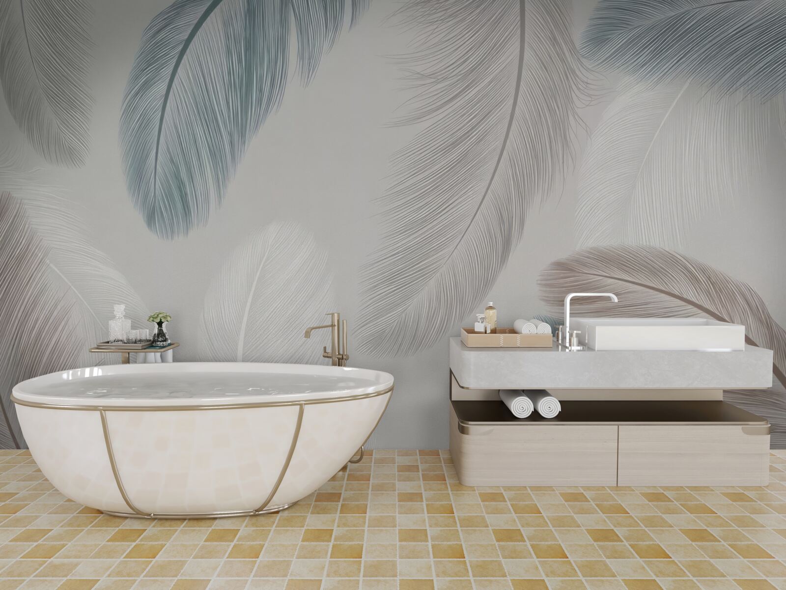 Fototapeta rôzne svetlé perie