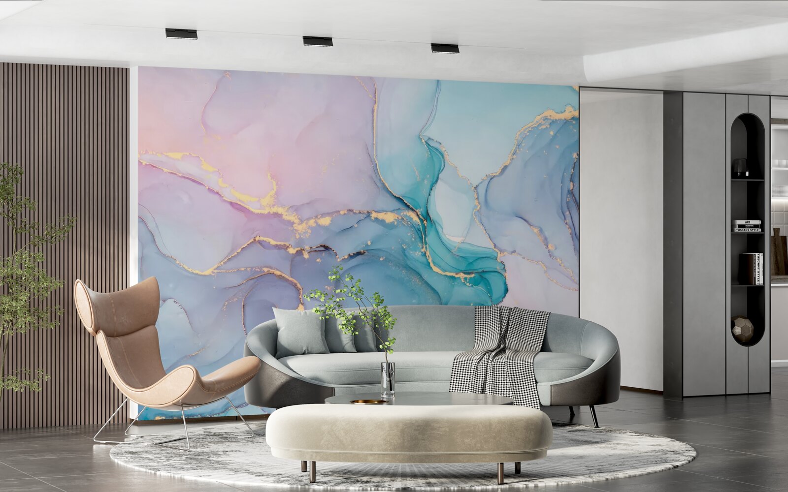 Fototapeta mramorové pozadie v pastelových farbách