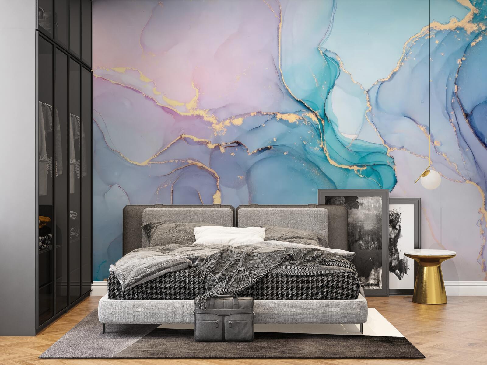 Fototapeta mramorové pozadie v pastelových farbách