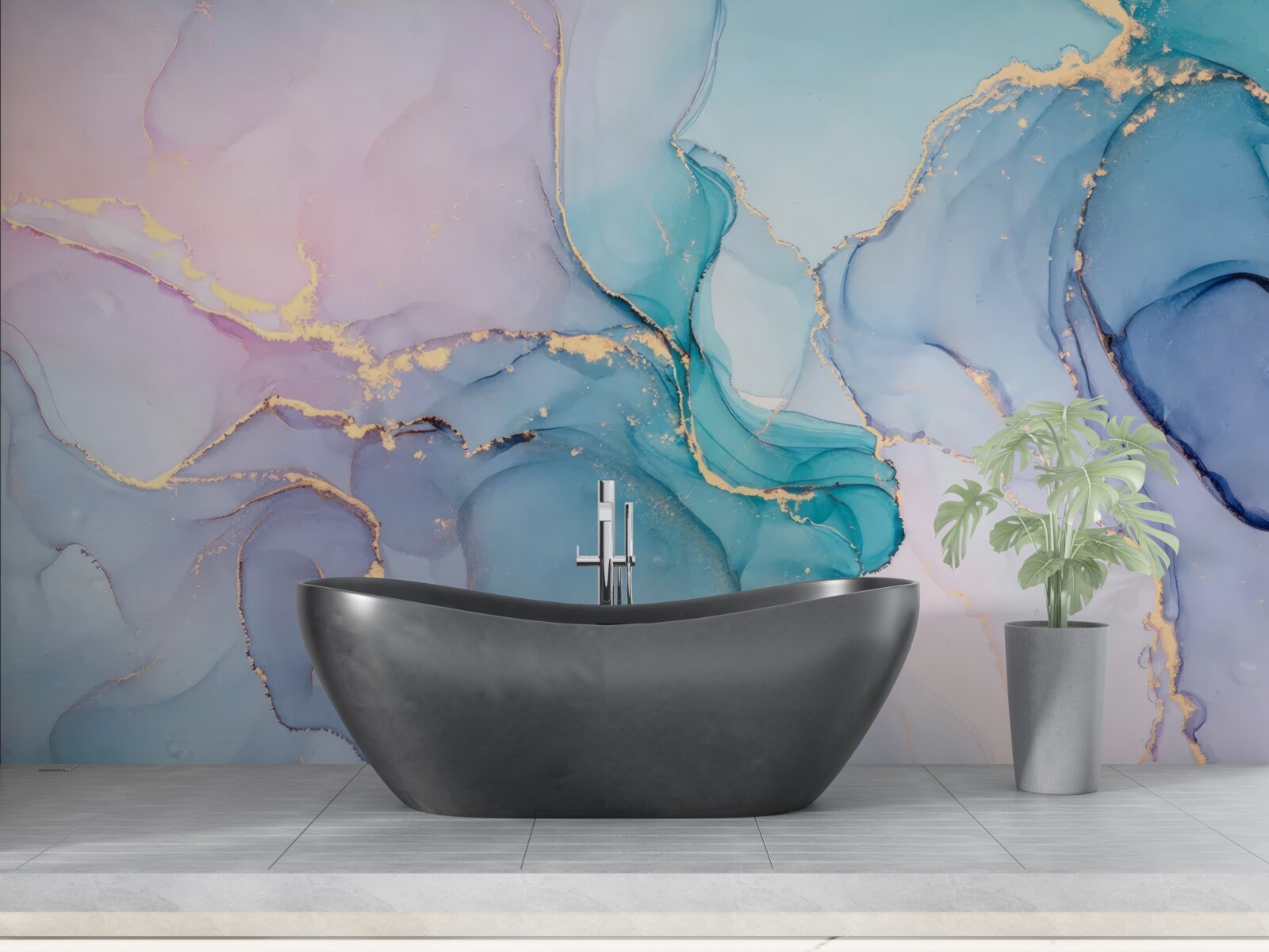 Fototapeta mramorové pozadie v pastelových farbách