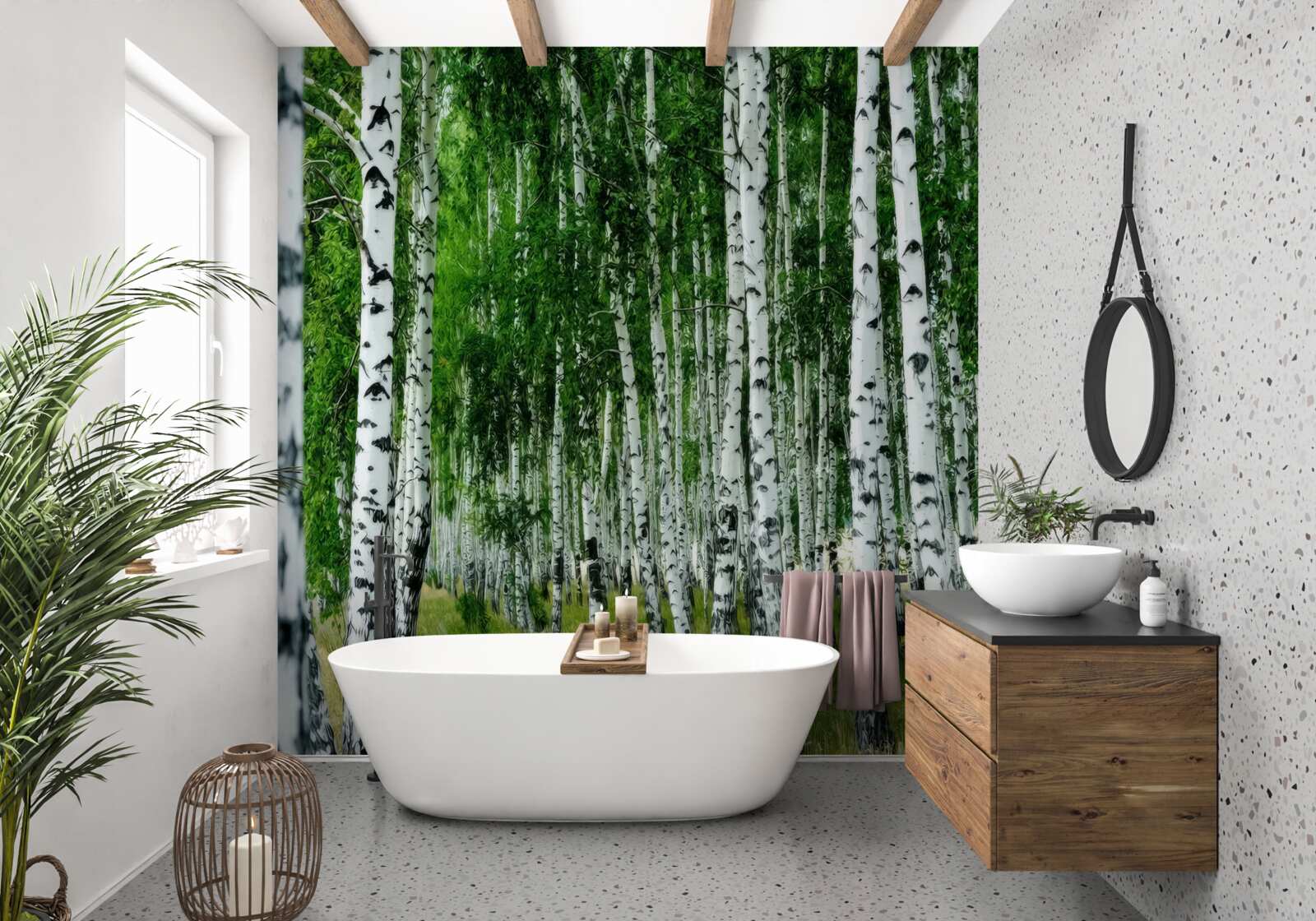 Fototapeta brezový háj