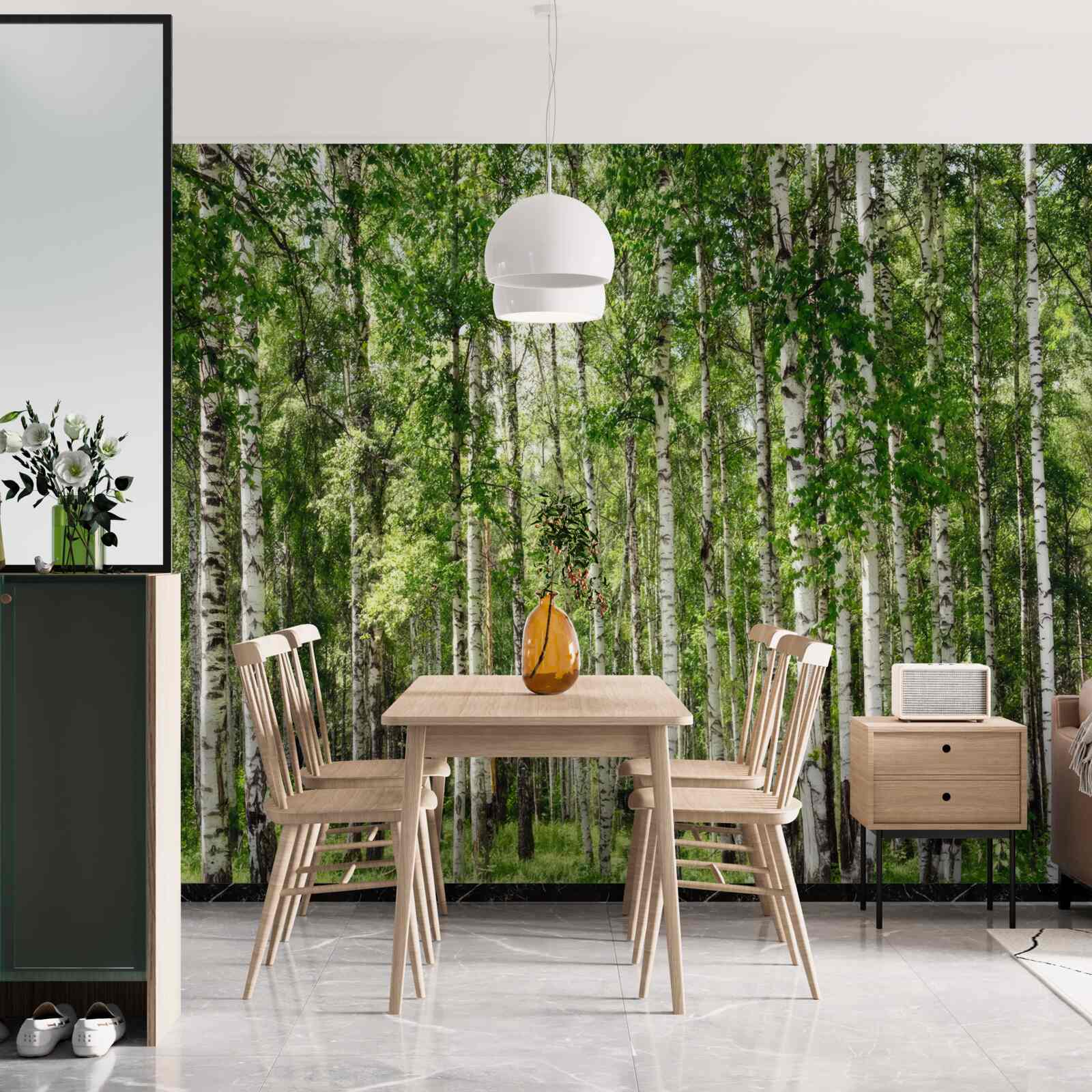 Fototapeta pôvabné brezy