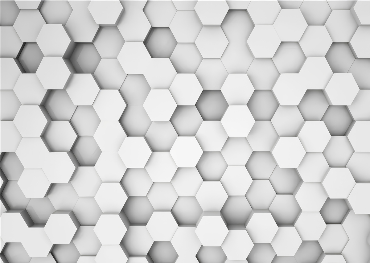 Fototapeta pozadie jasných šesťuholníkov