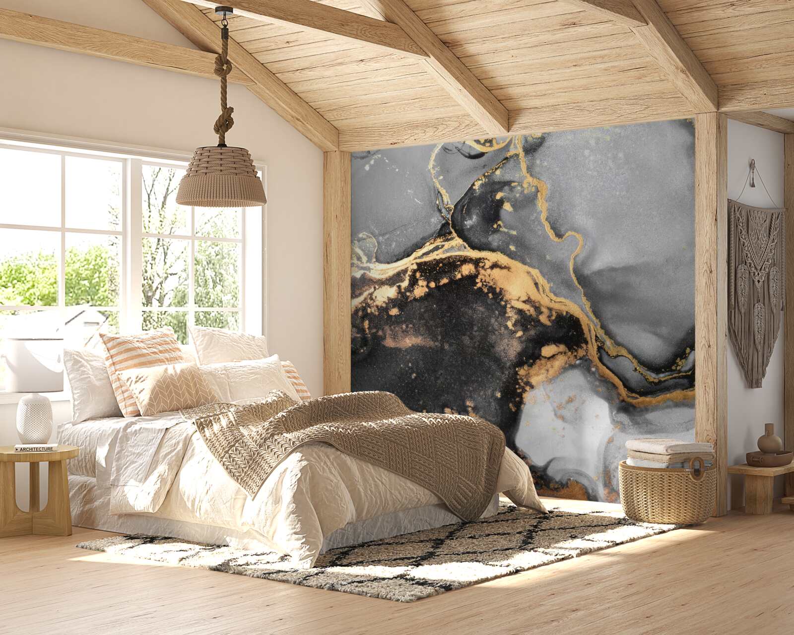 Fototapeta tmavé mramorové pozadie