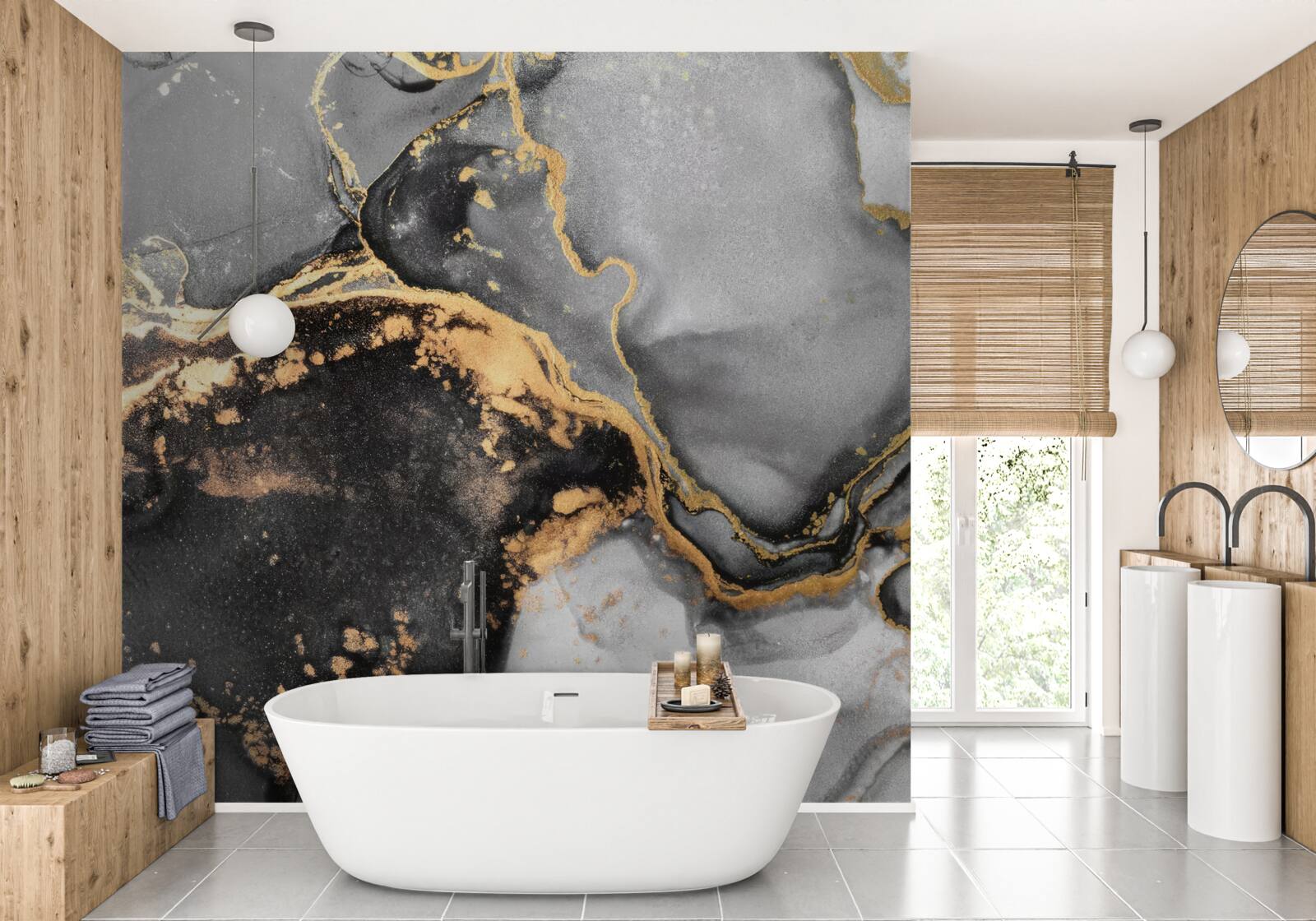 Fototapeta tmavé mramorové pozadie