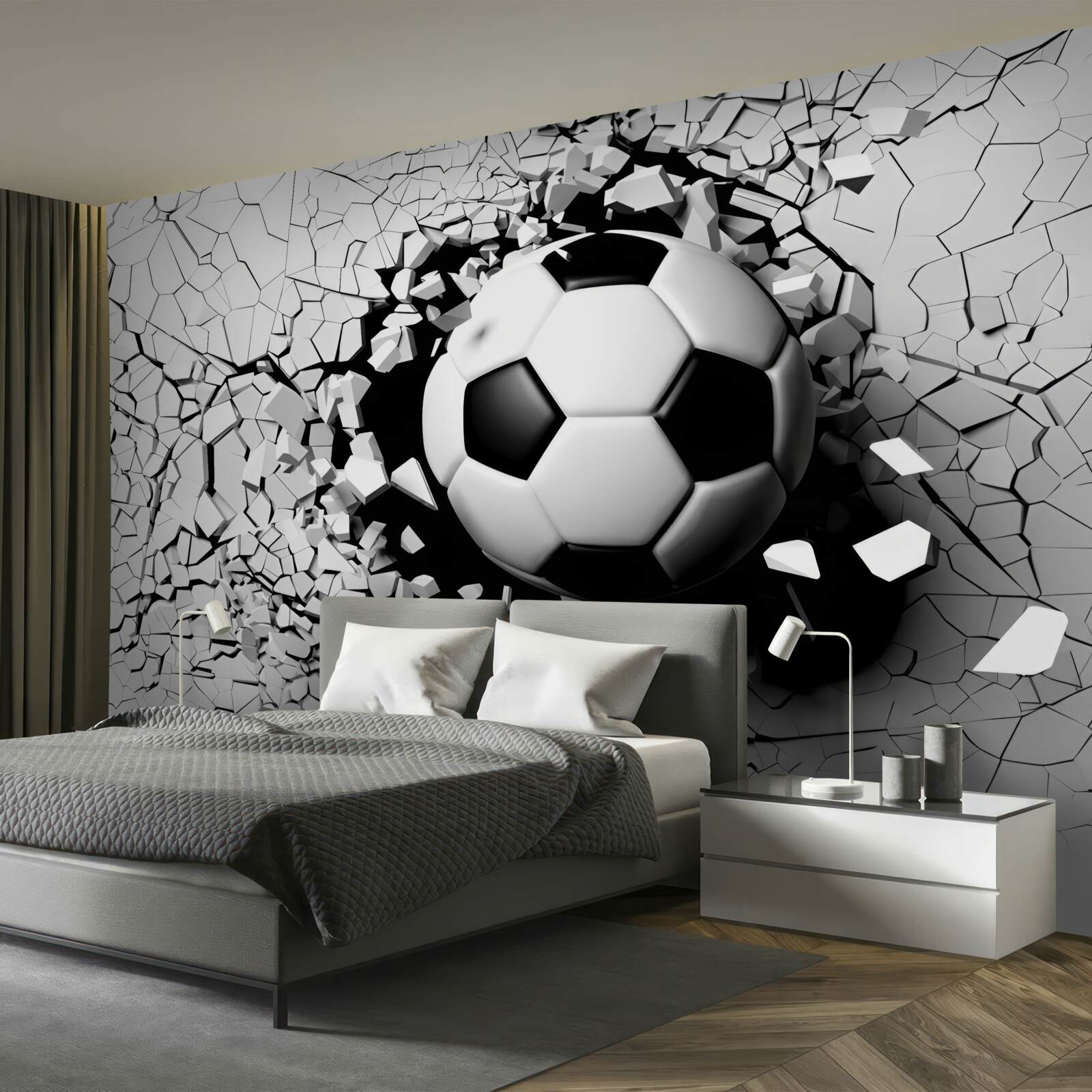 Fototapeta futbal búra bariéru