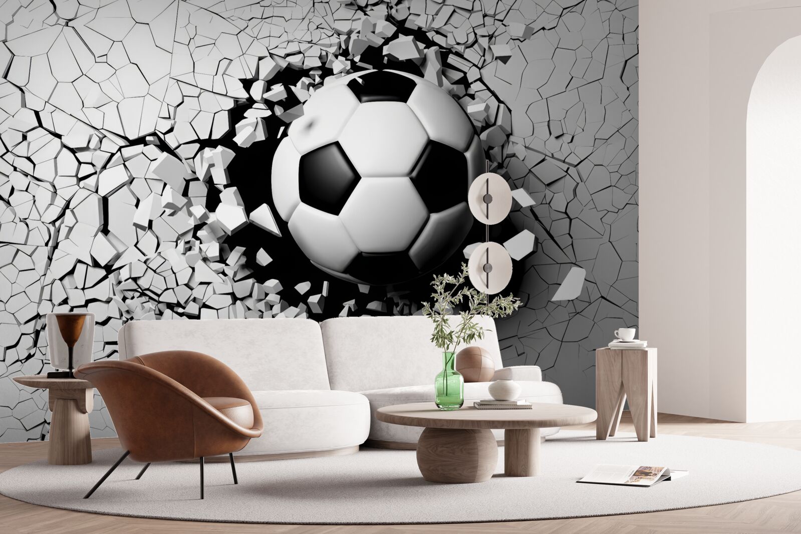 Fototapeta futbal búra bariéru