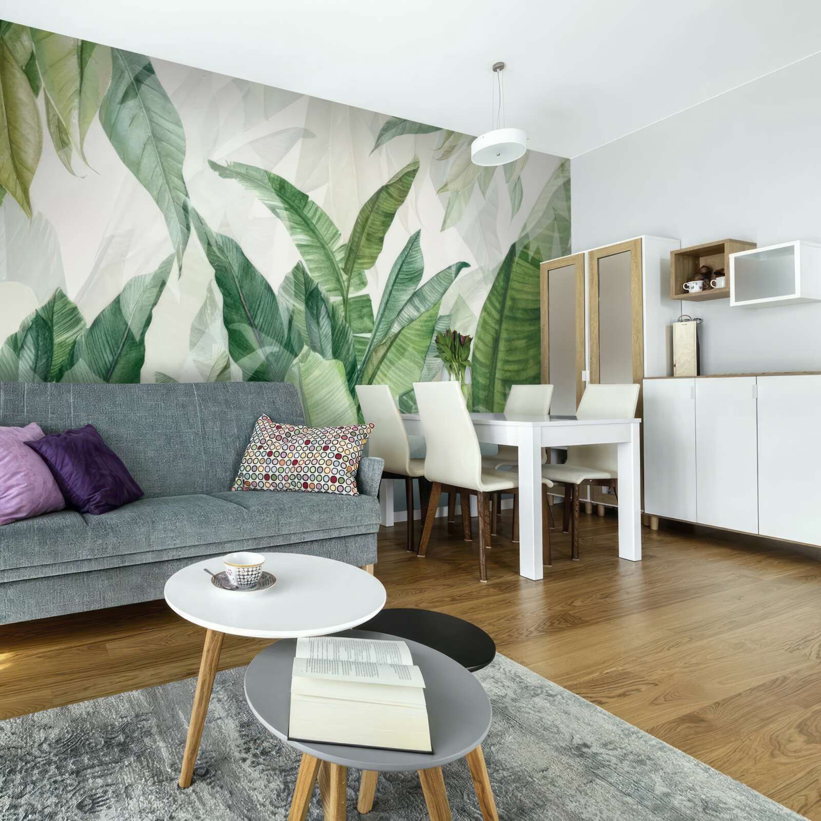 Fototapeta tropické zelené listy