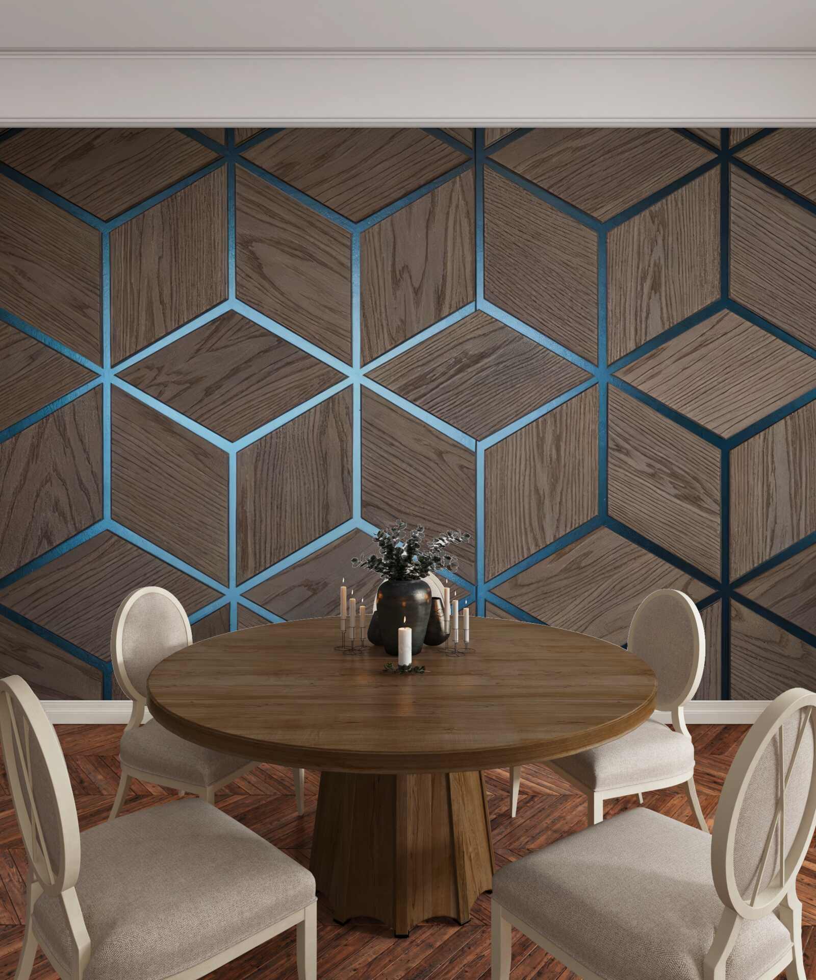 Fototapeta pozadie s parketovým vzorom