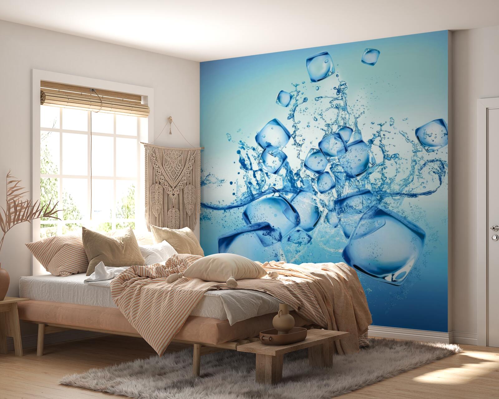 Fototapeta tekuté kocky ľadu