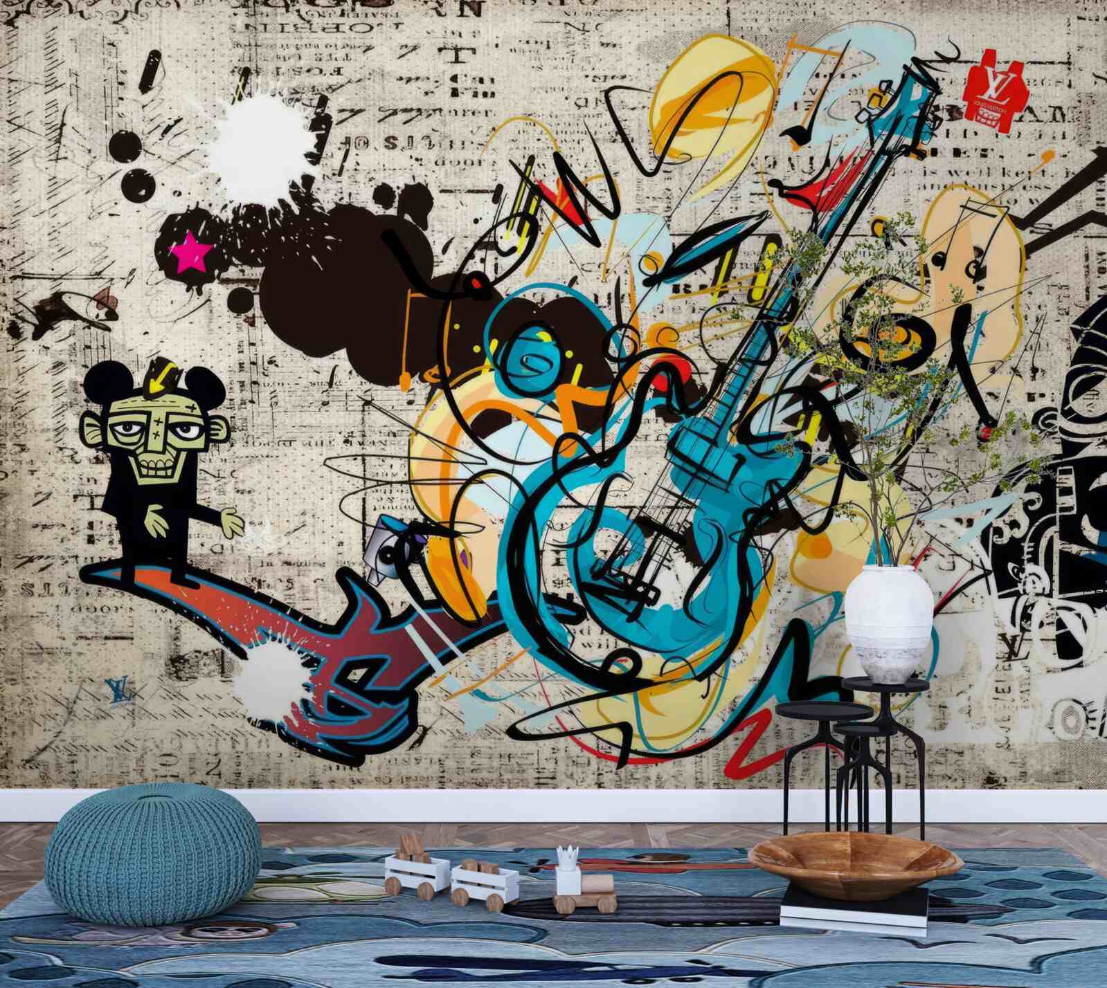 Fototapeta maľovanie stien