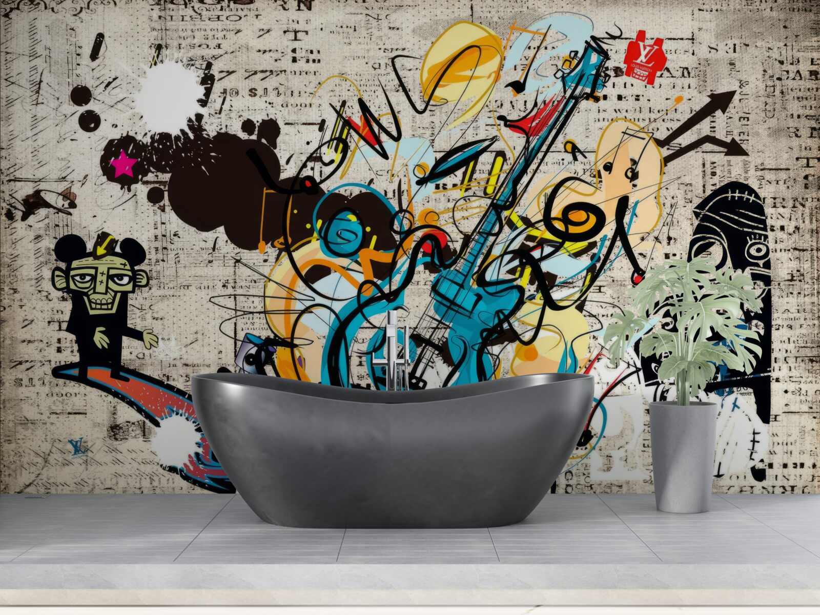 Fototapeta maľovanie stien