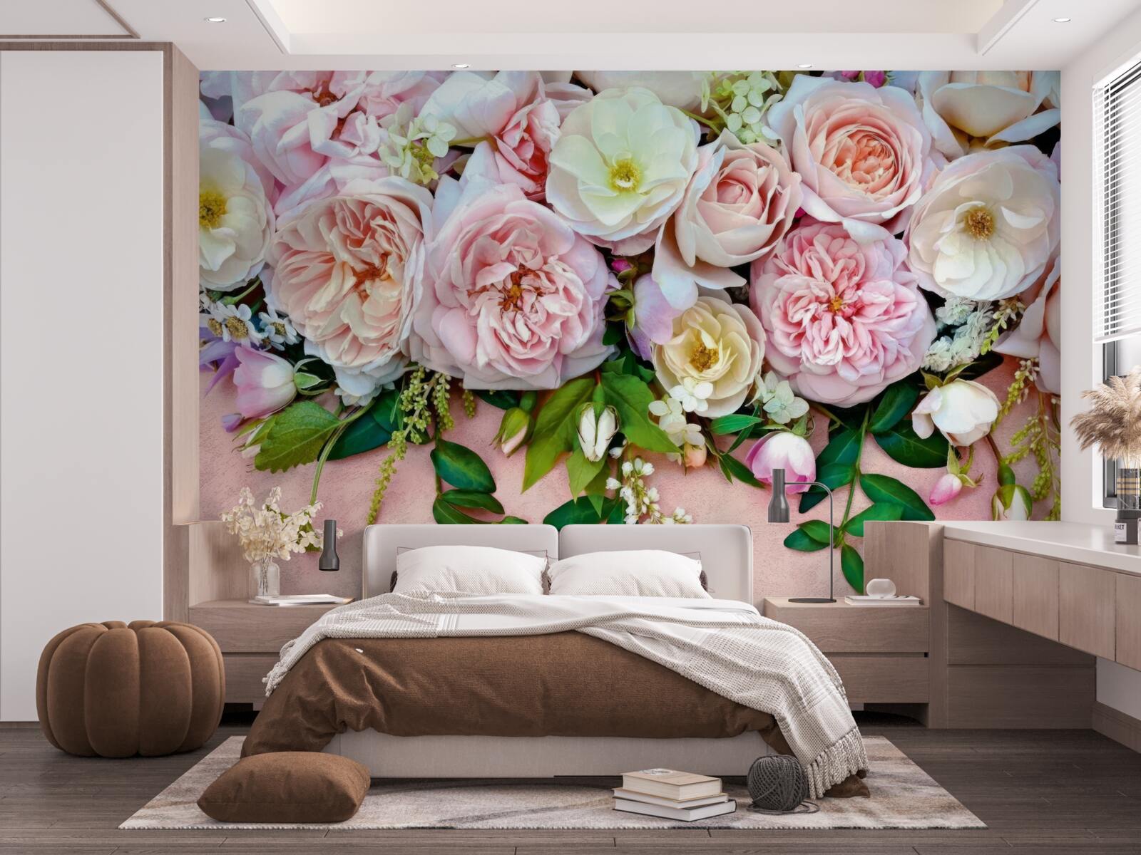 Fototapeta ľahké a jemné ruže