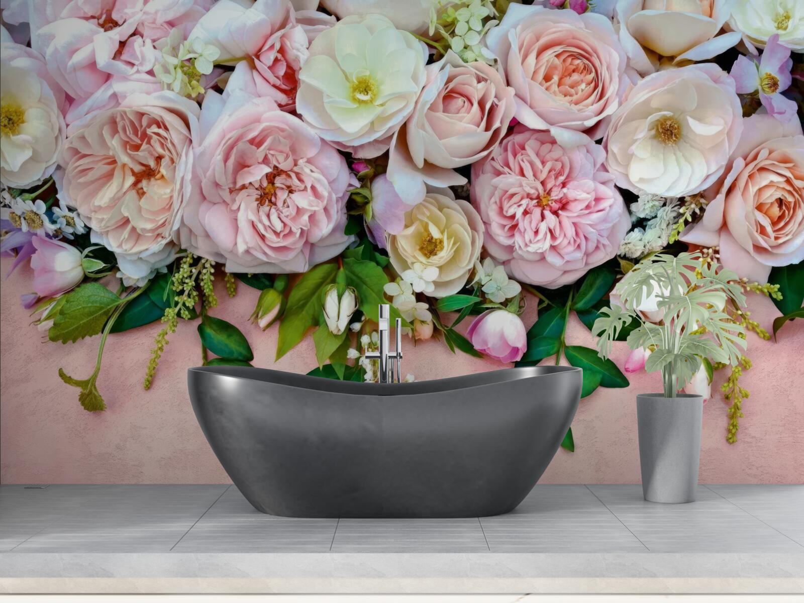 Fototapeta ľahké a jemné ruže