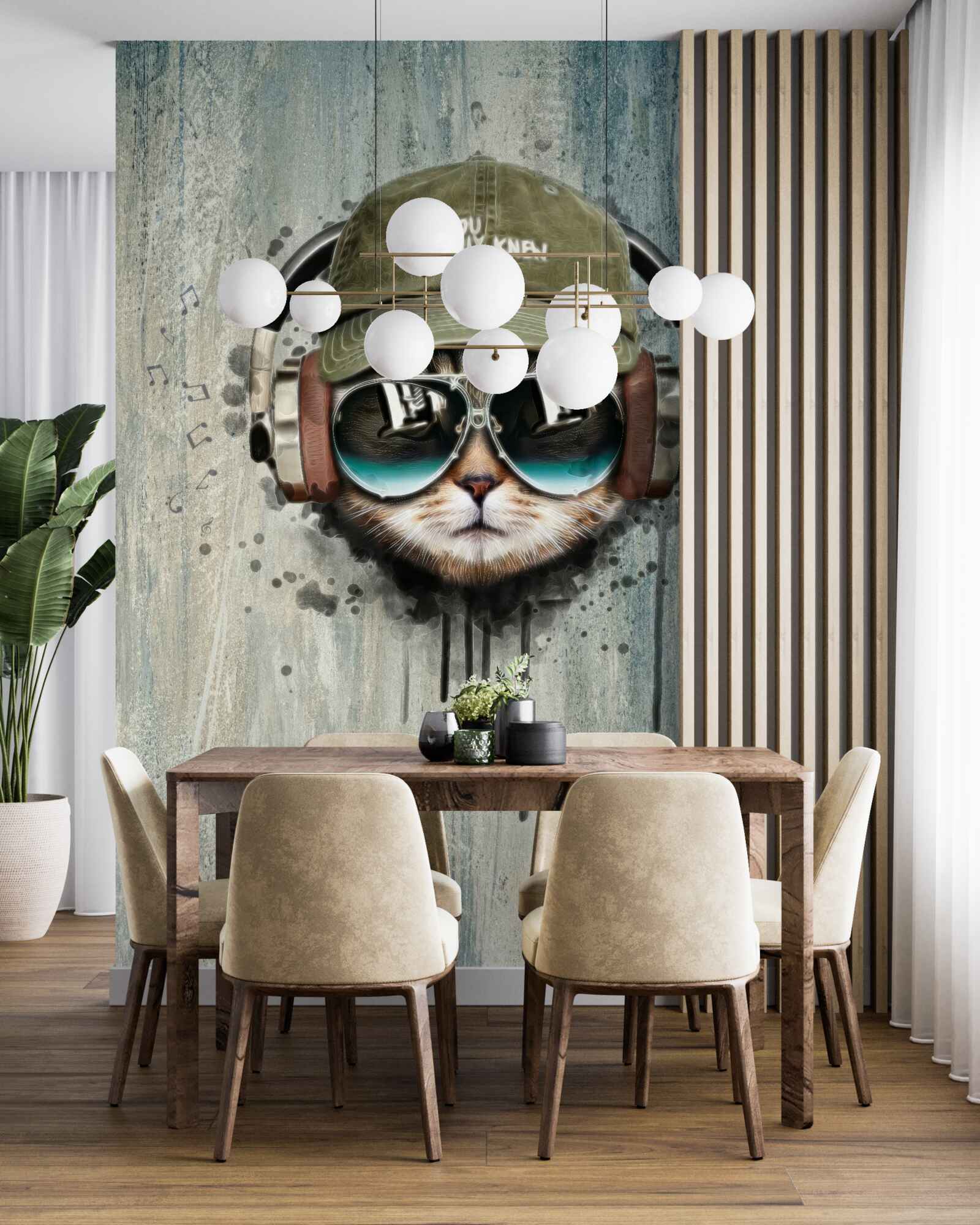 Fototapeta módna mačka