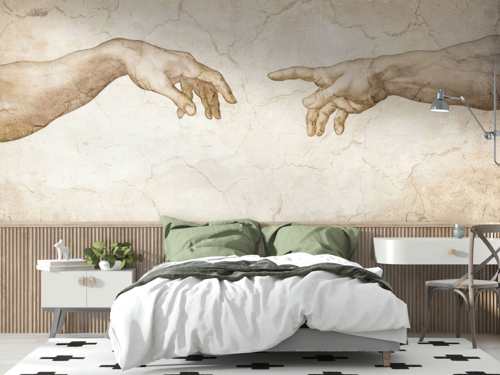 Fototapeta dve ruky natiahnuté k sebe