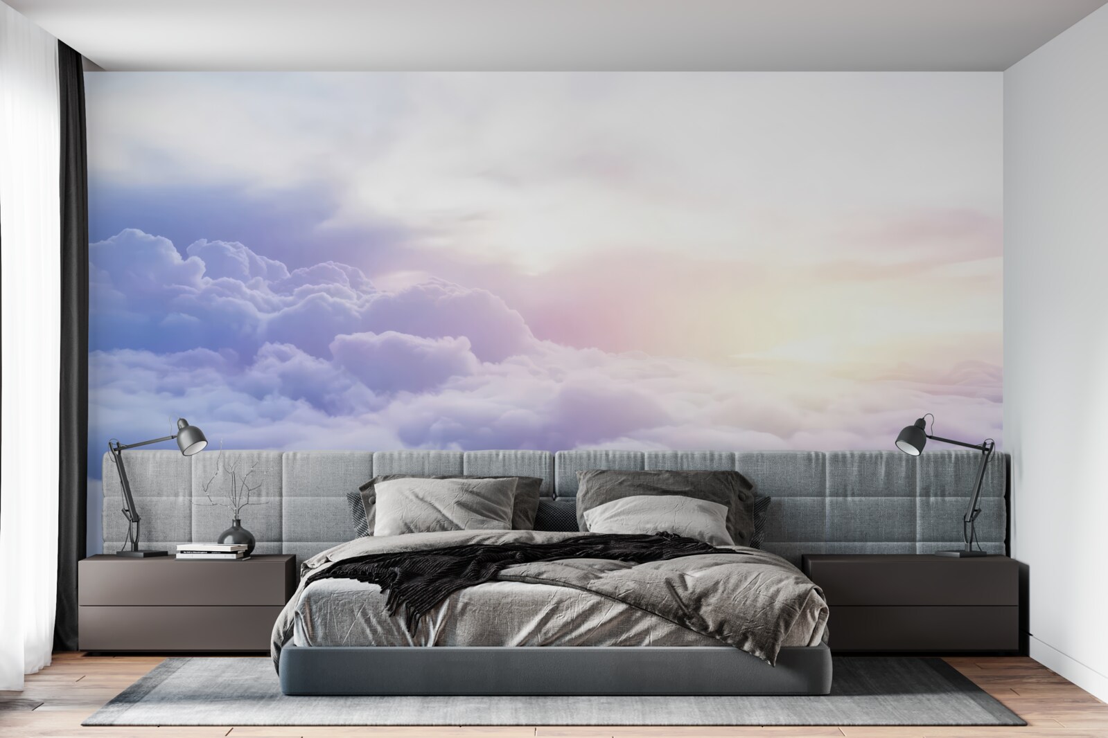 Fototapeta husté mraky