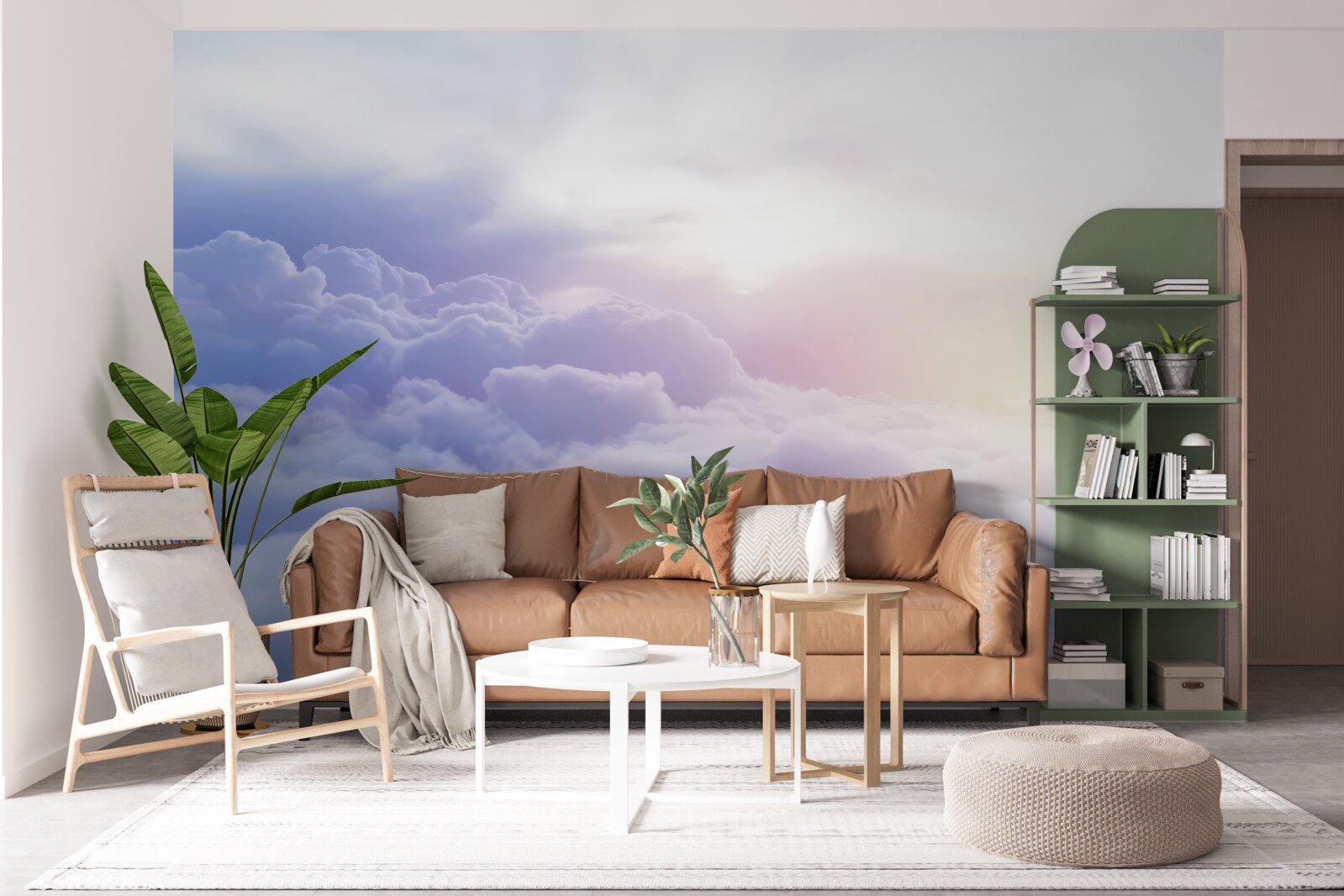 Fototapeta husté mraky