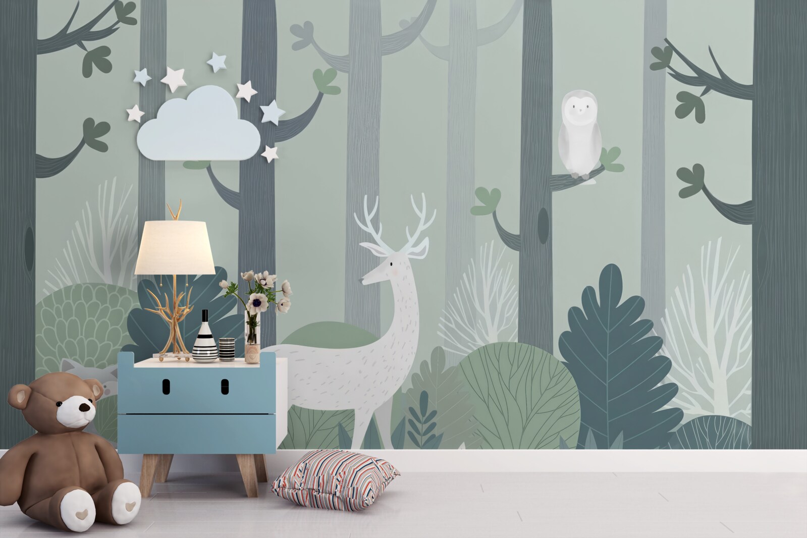 Fototapeta zvieratá v tmavej húštine