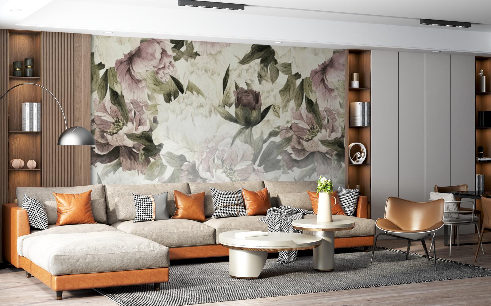 Fototapeta obrázky rôznych veľkých kvetov