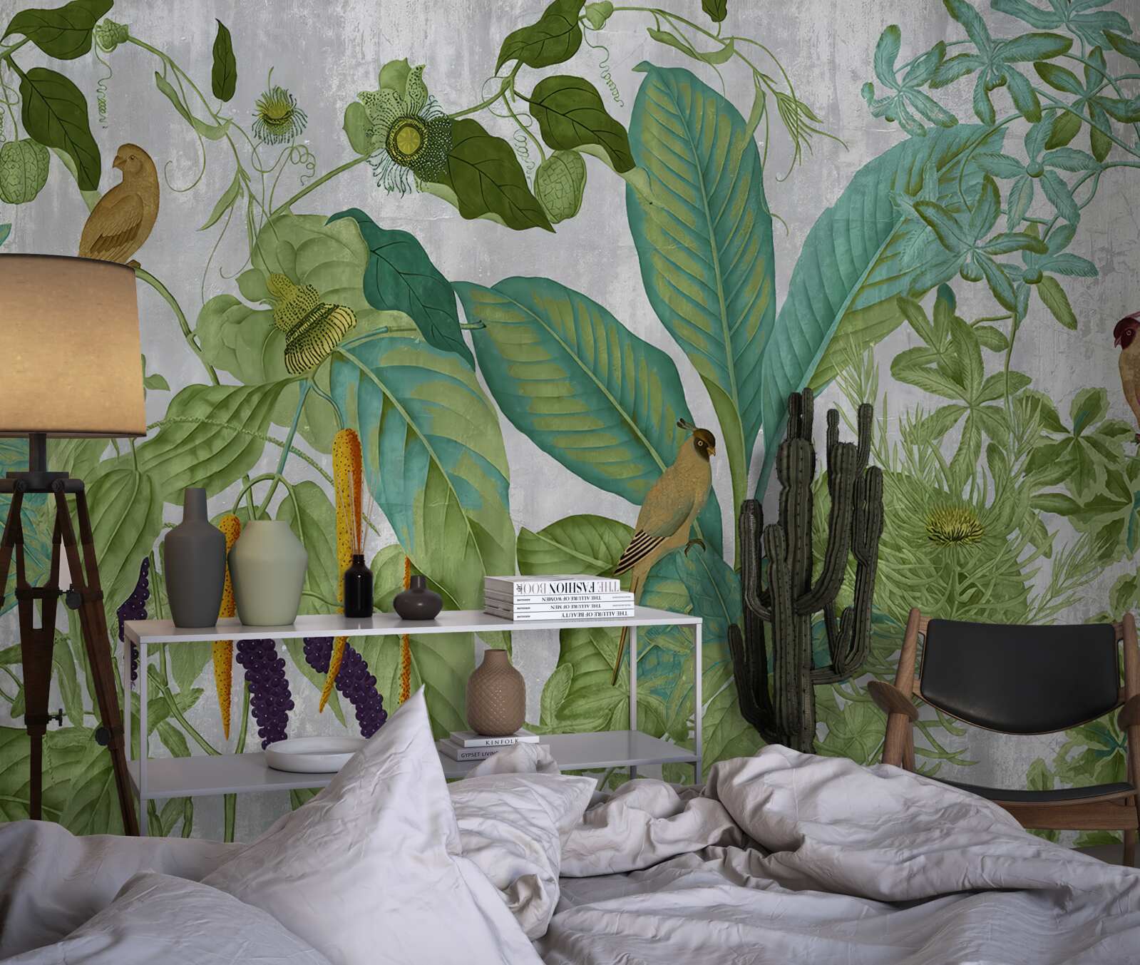 Fototapeta Medzi zelenými listami sú papagáje