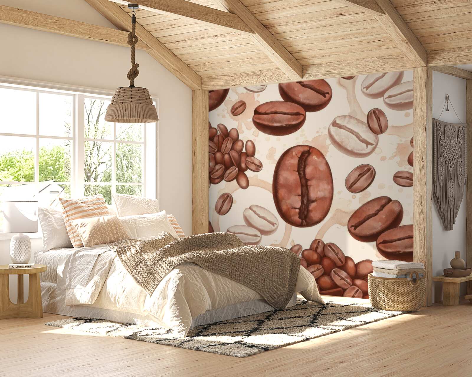 Fototapeta kávové zrná