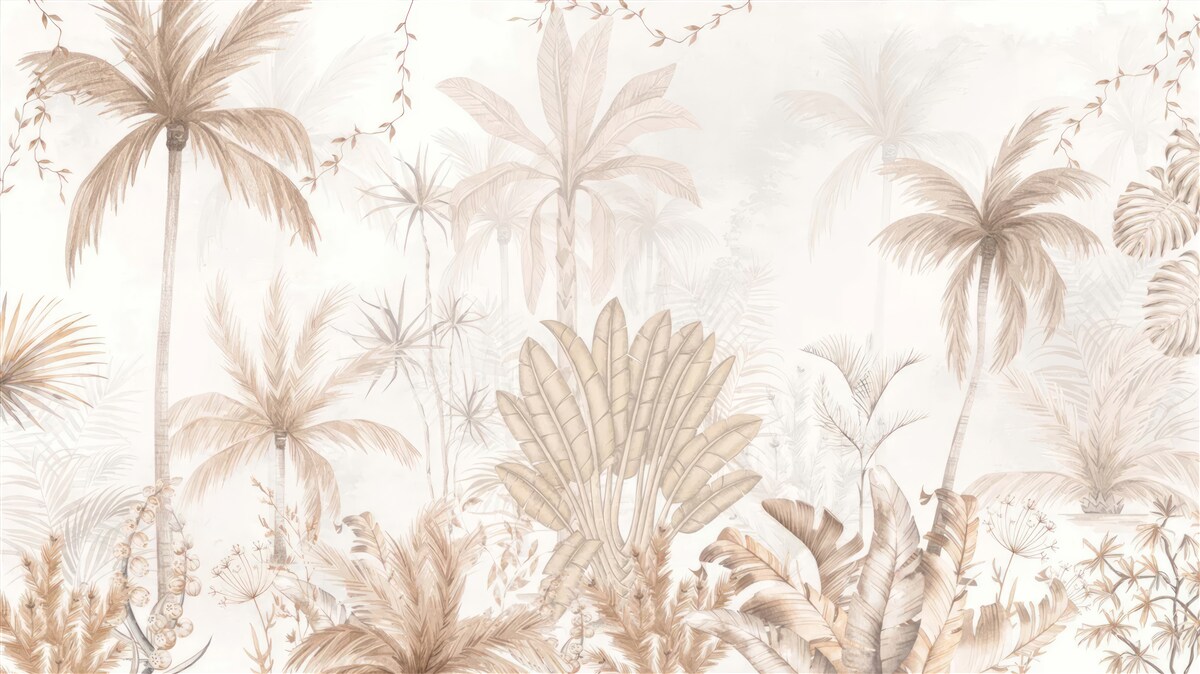 Fototapeta rastliny v odtieňoch hnedej