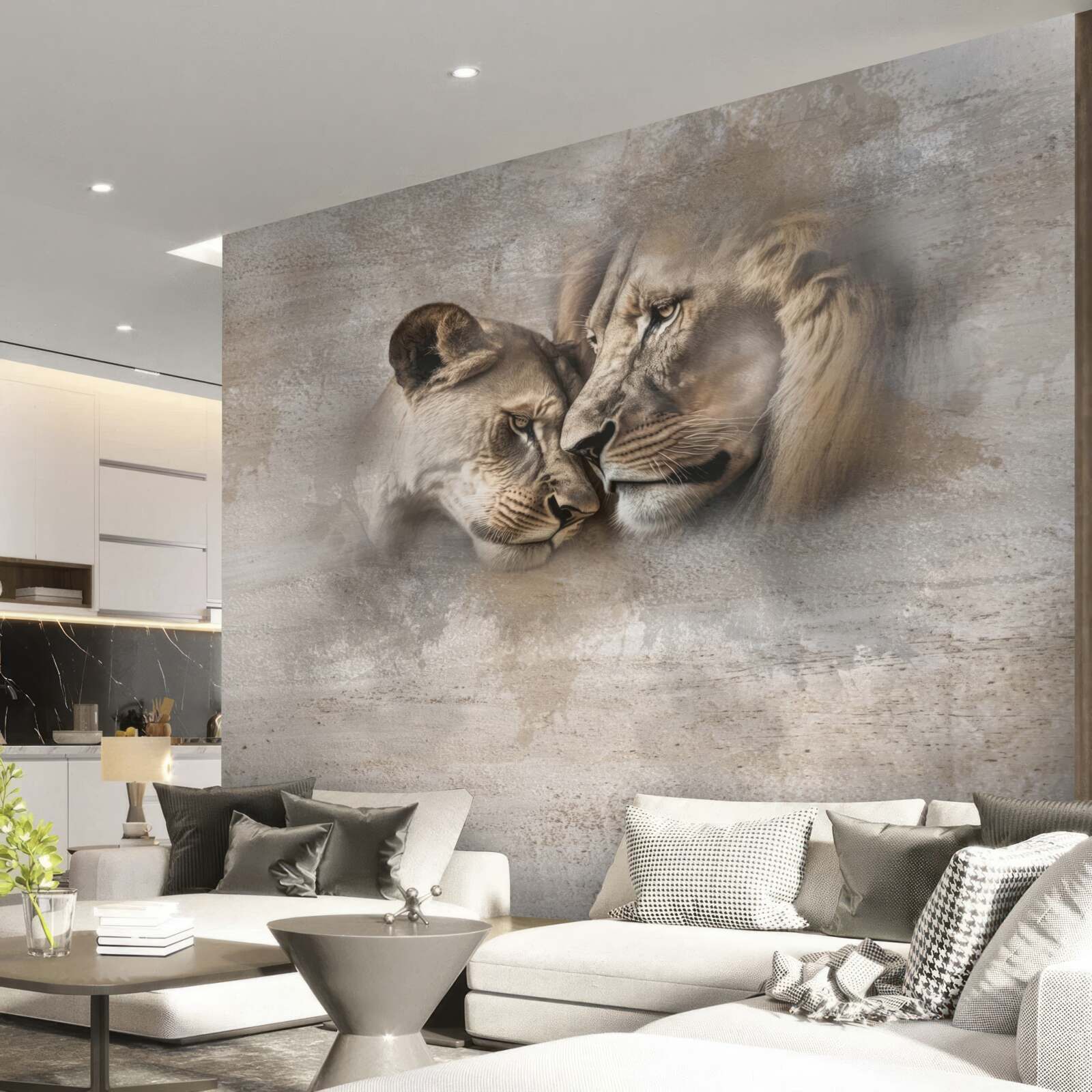 Fototapeta pár levov