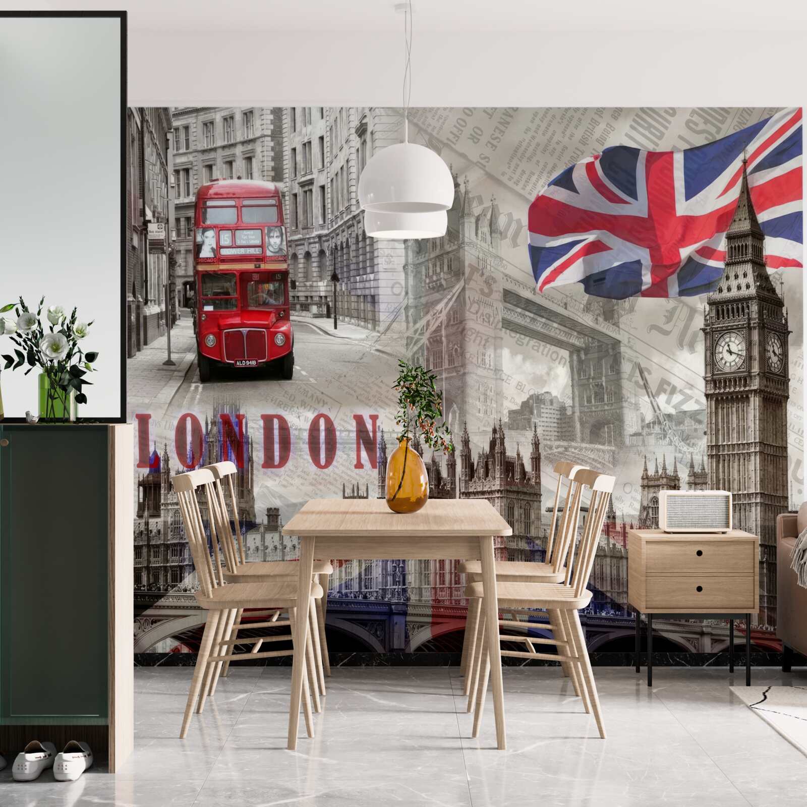 Fototapeta Londýnske turistické atrakcie